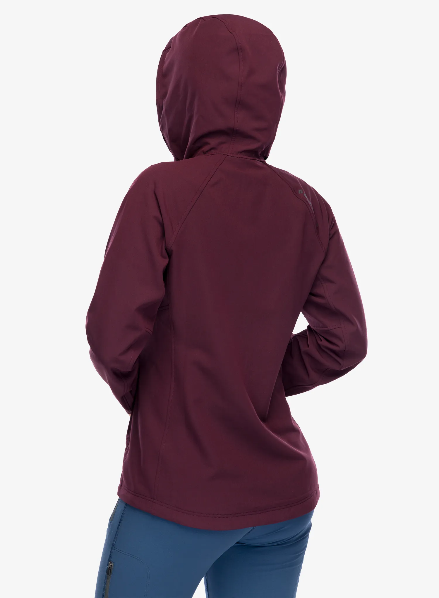 Куртка softshell жіноча Black Diamond Element Hoody - bordeaux