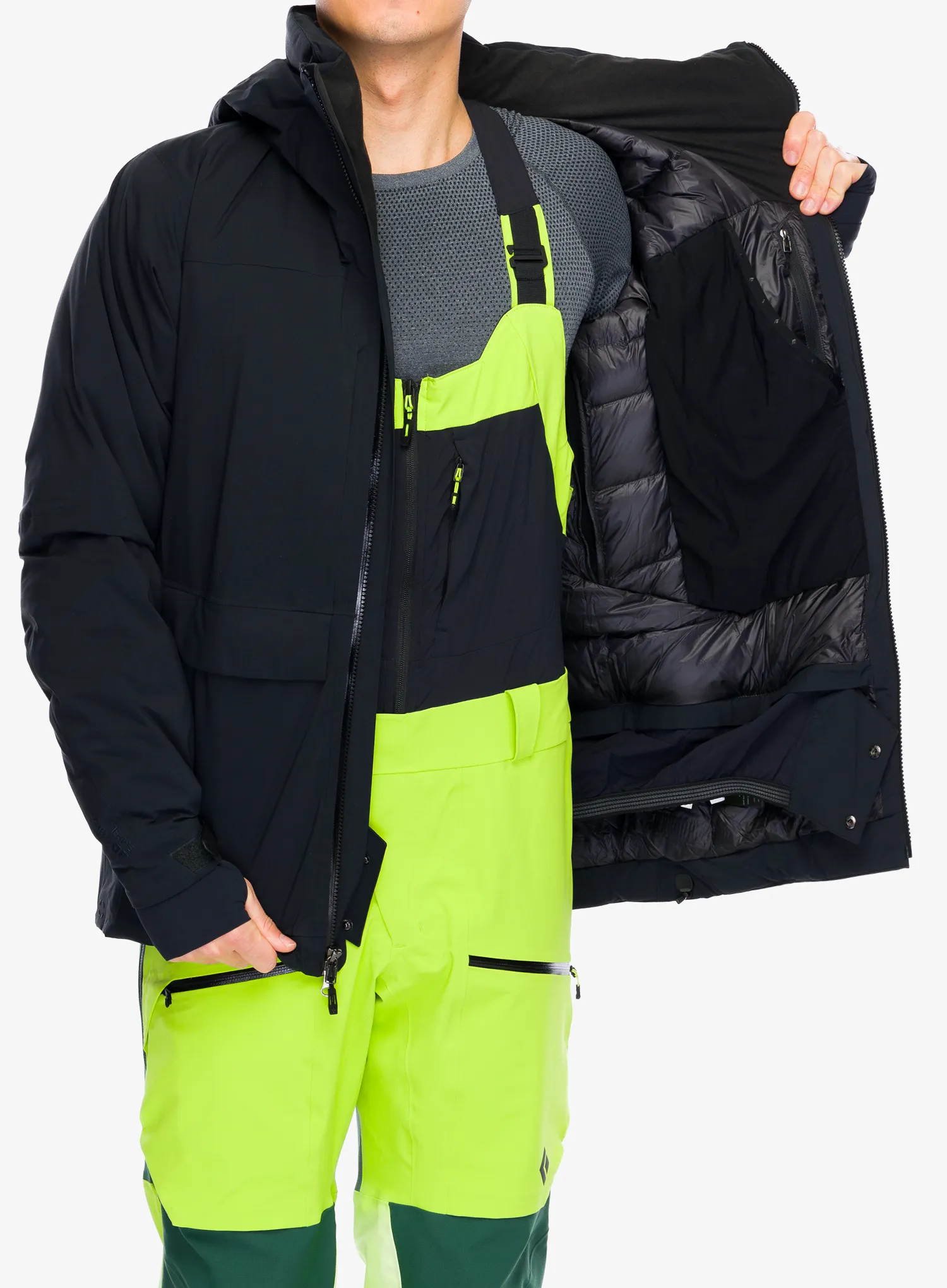 Пуховик Black Diamond Factor Insulated Parka - black