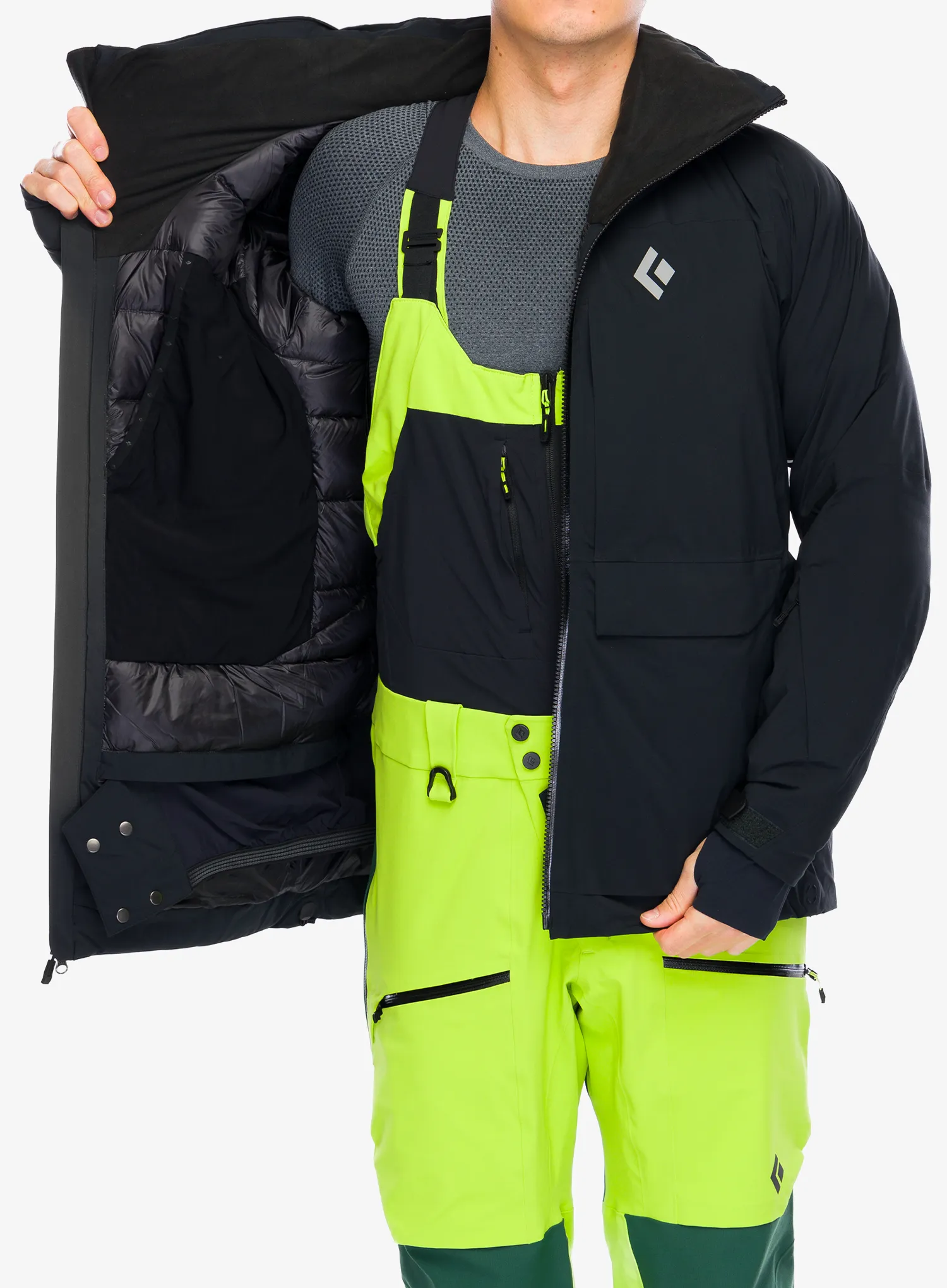 Пуховик Black Diamond Factor Insulated Parka - black