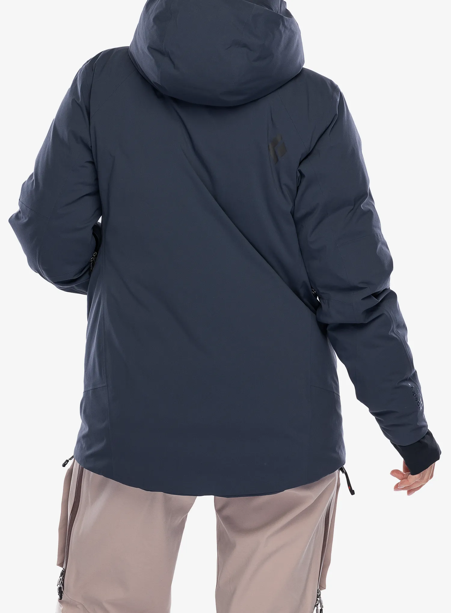 Пуховик жіноча Black Diamond Factor Insulated Parka - charcoal