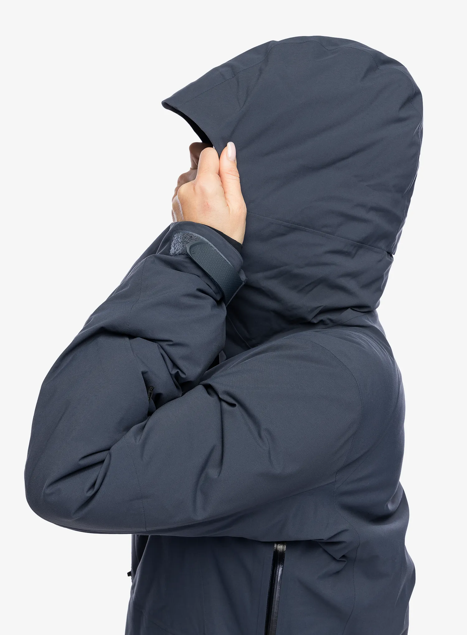 Пуховик жіноча Black Diamond Factor Insulated Parka - charcoal