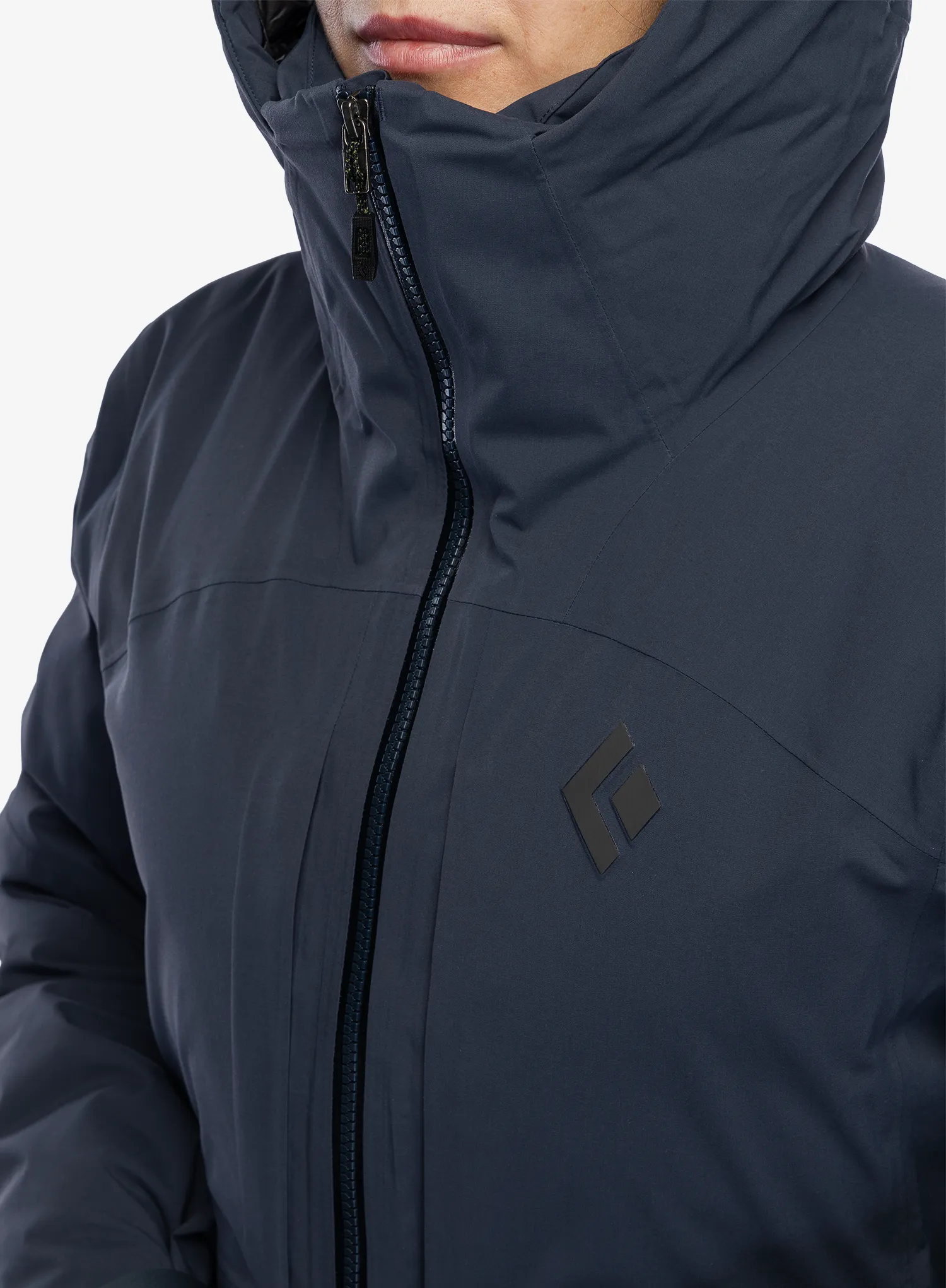 Пуховик жіноча Black Diamond Factor Insulated Parka - charcoal