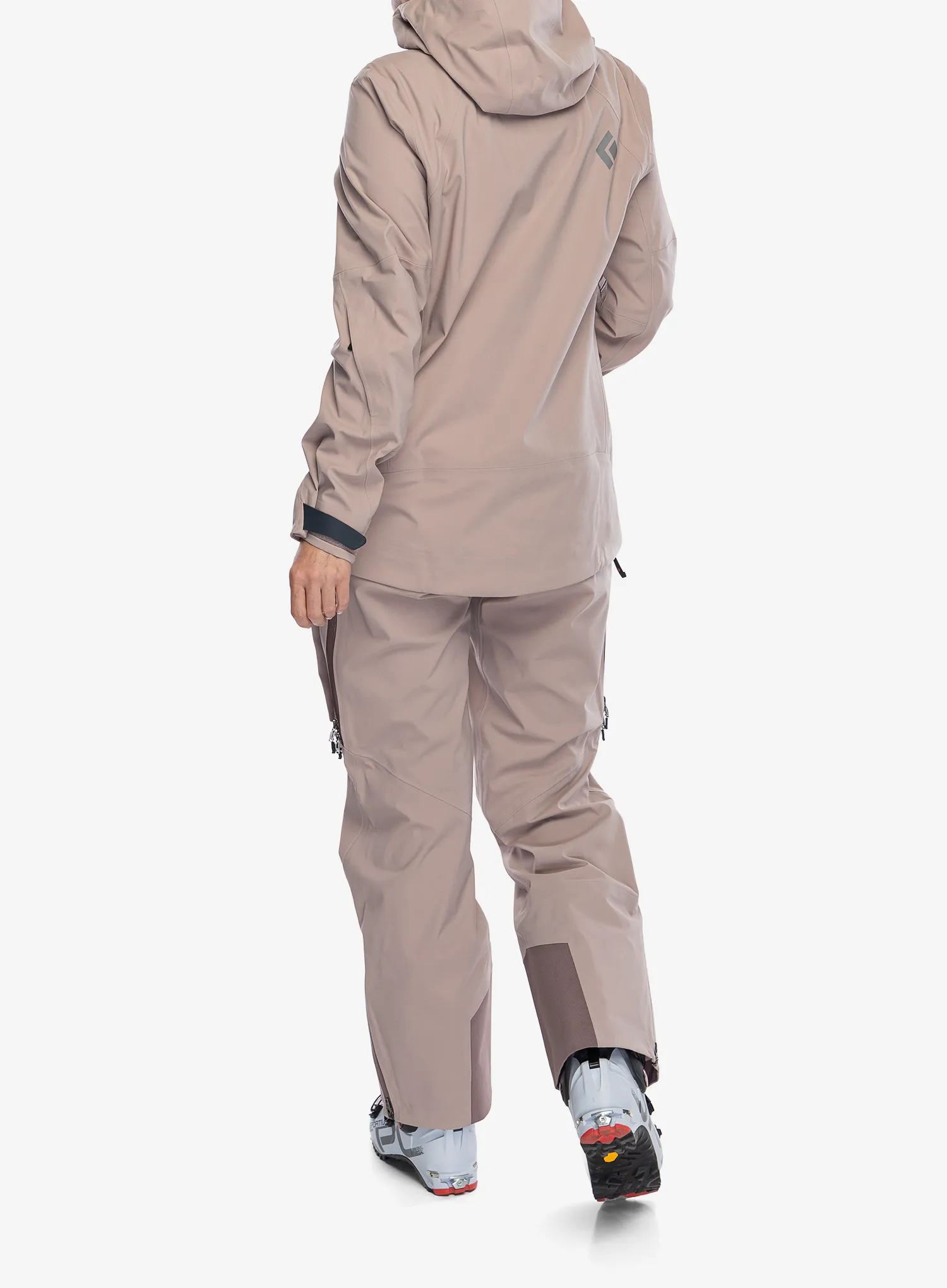Куртка лижна жіноча Black Diamond Factor Shell - pale mauve