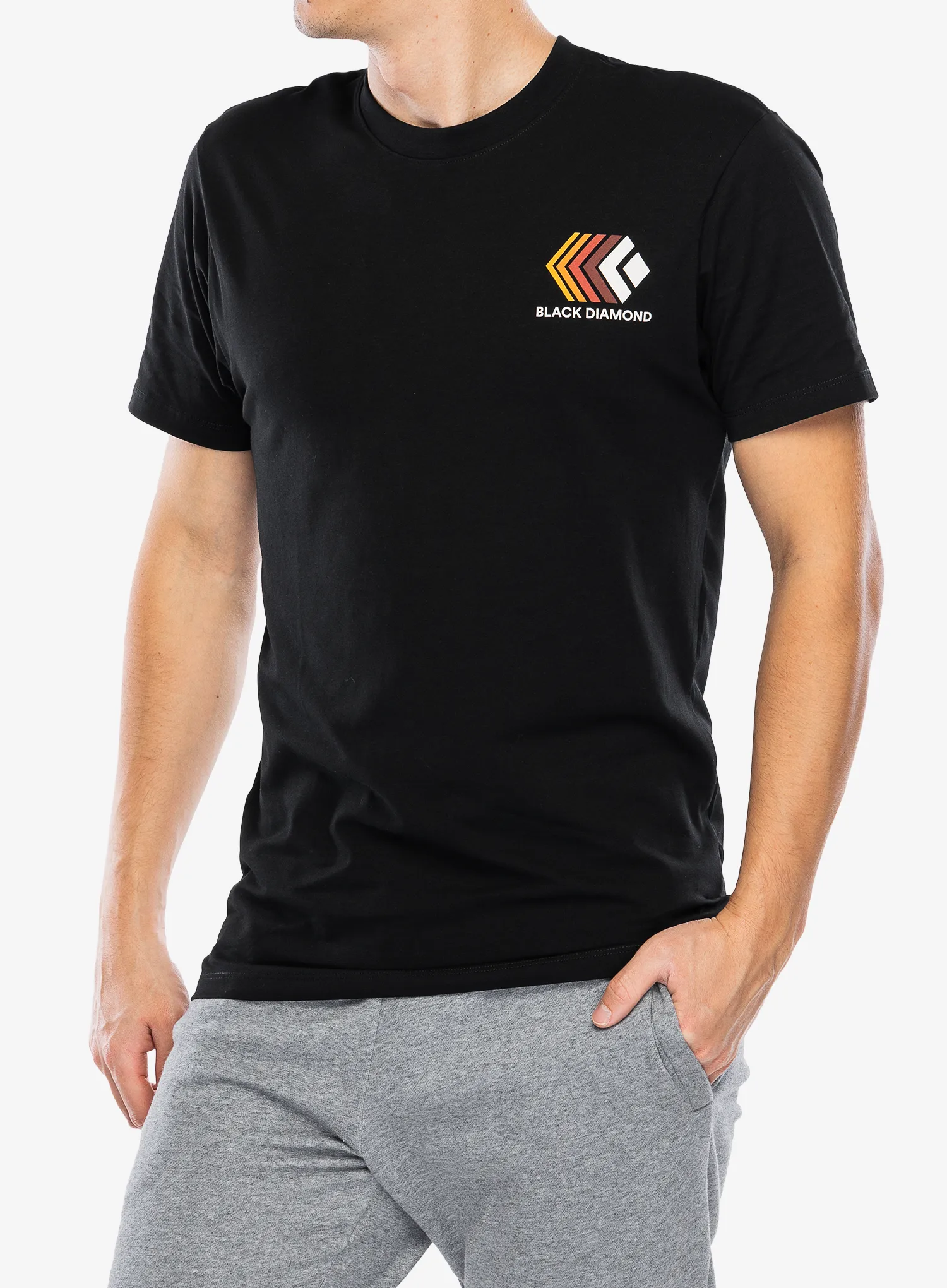 Футболка бавовняна Black Diamond Faded SS Tee - black