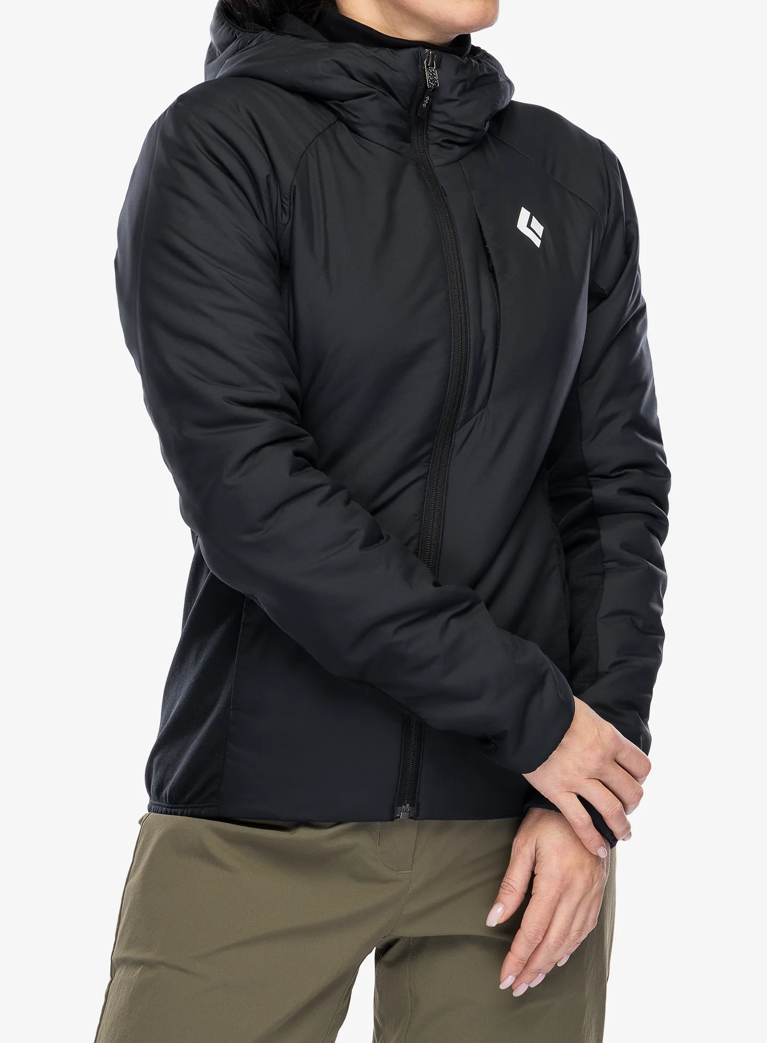 Куртка утеплена жіноча Black Diamond First Light Hybrid Hoody - blck