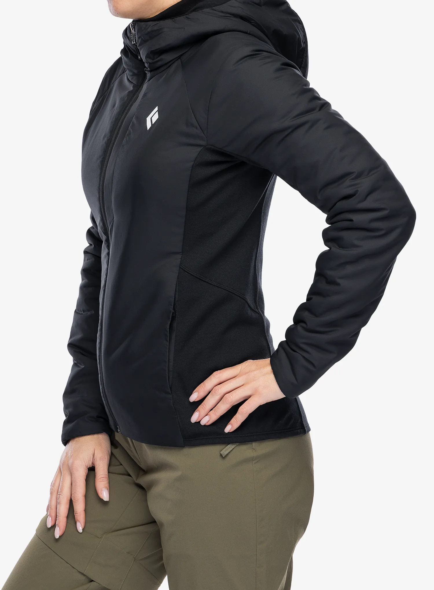 Куртка утеплена жіноча Black Diamond First Light Hybrid Hoody - blck