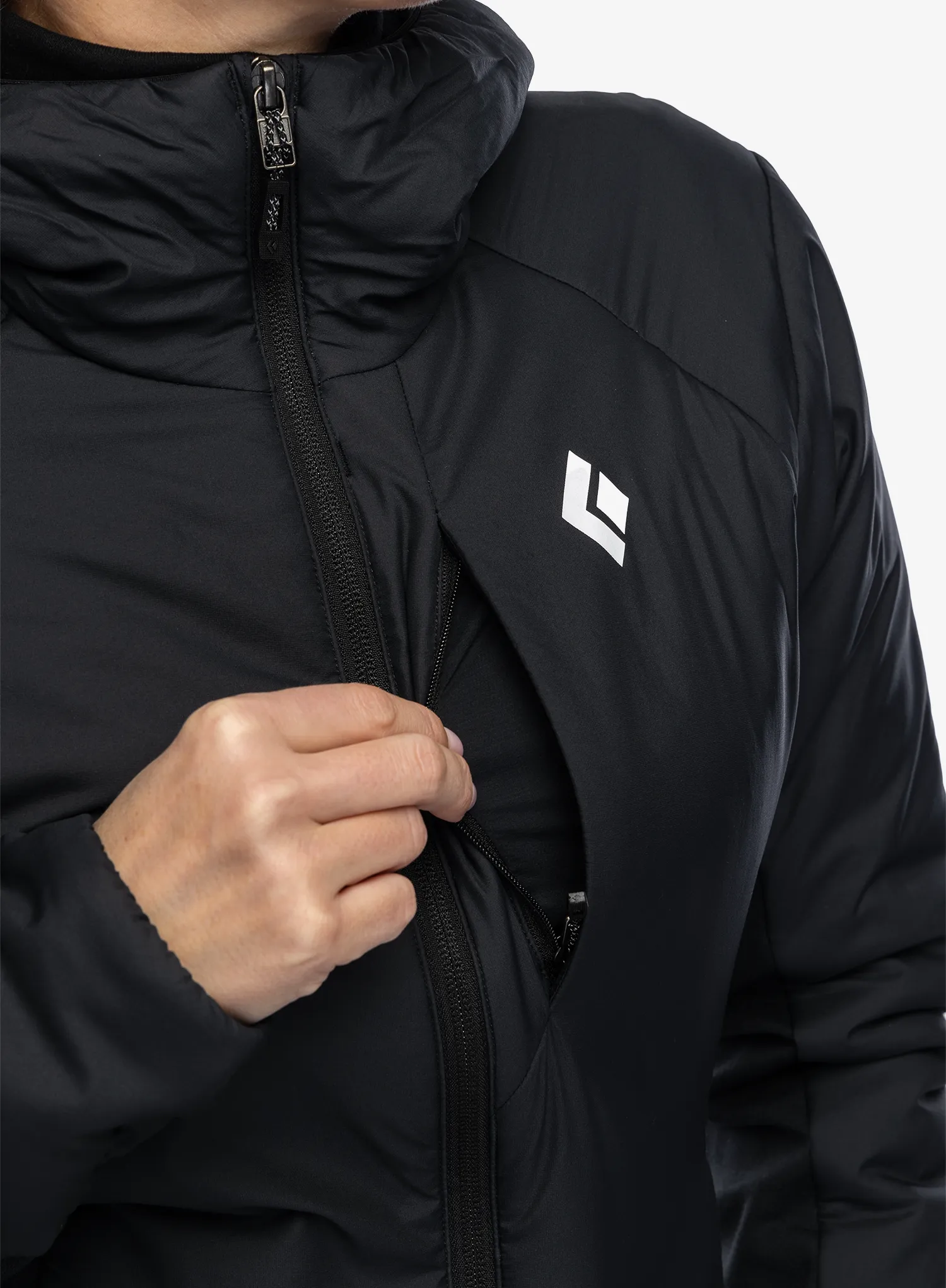 Куртка утеплена жіноча Black Diamond First Light Hybrid Hoody - blck