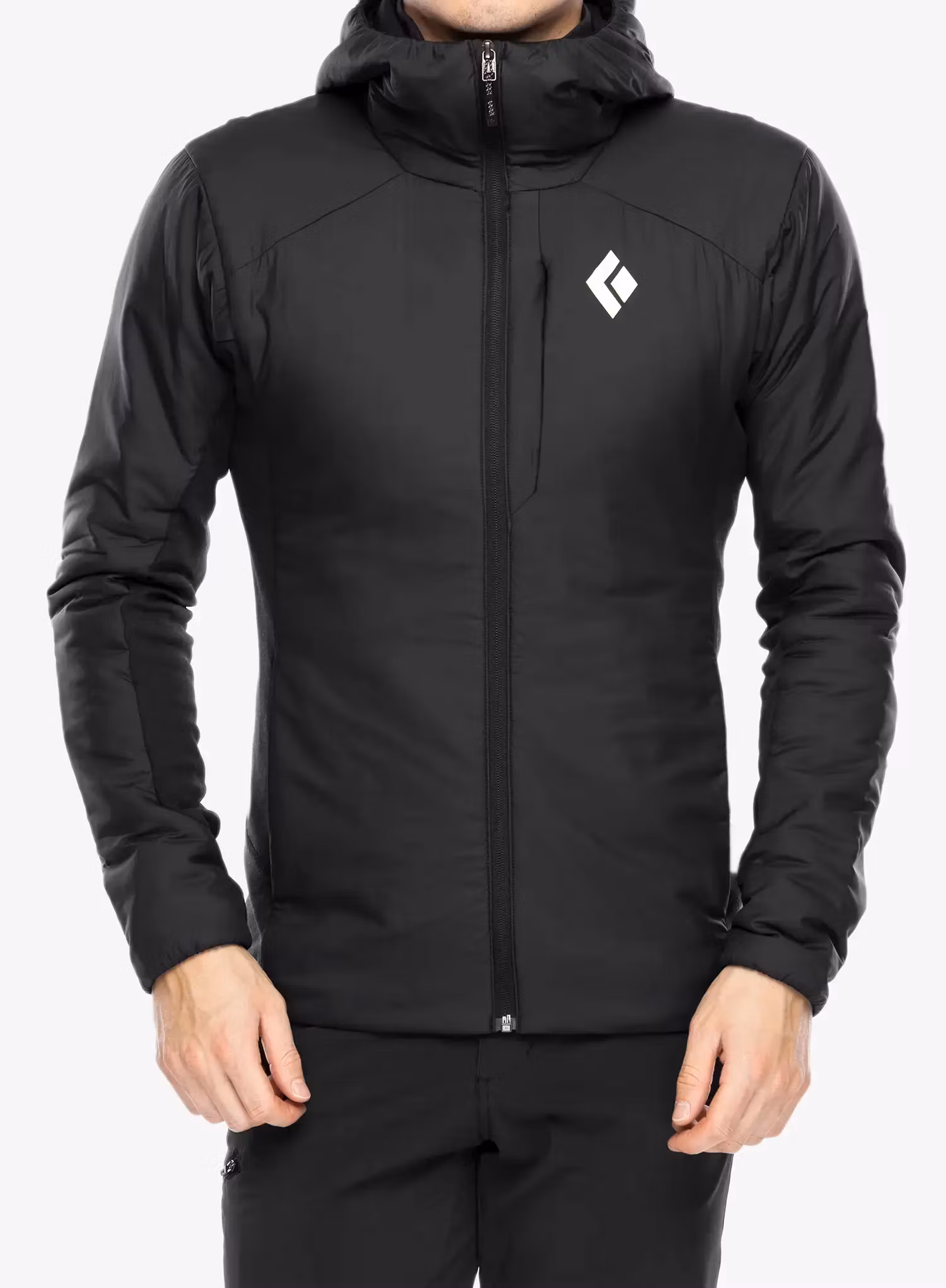 Куртка утеплена Black Diamond First Light Hybrid Hoody - blck/blck