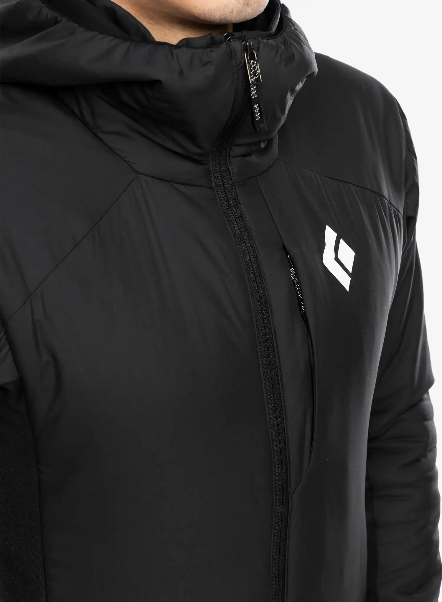 Куртка утеплена Black Diamond First Light Hybrid Hoody - blck/blck