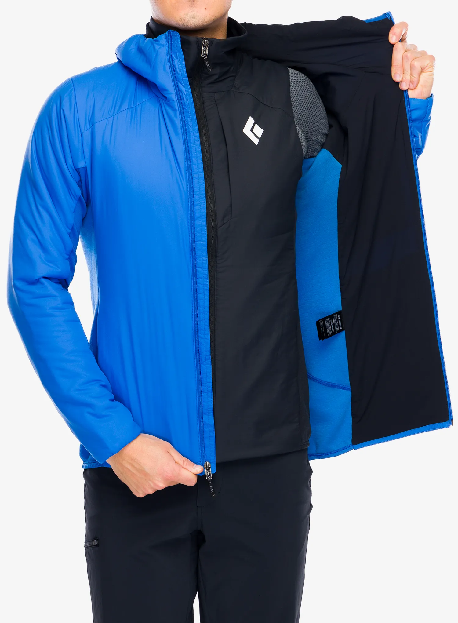 Куртка утеплена Black Diamond First Light Hybrid Hoody - drifter blue