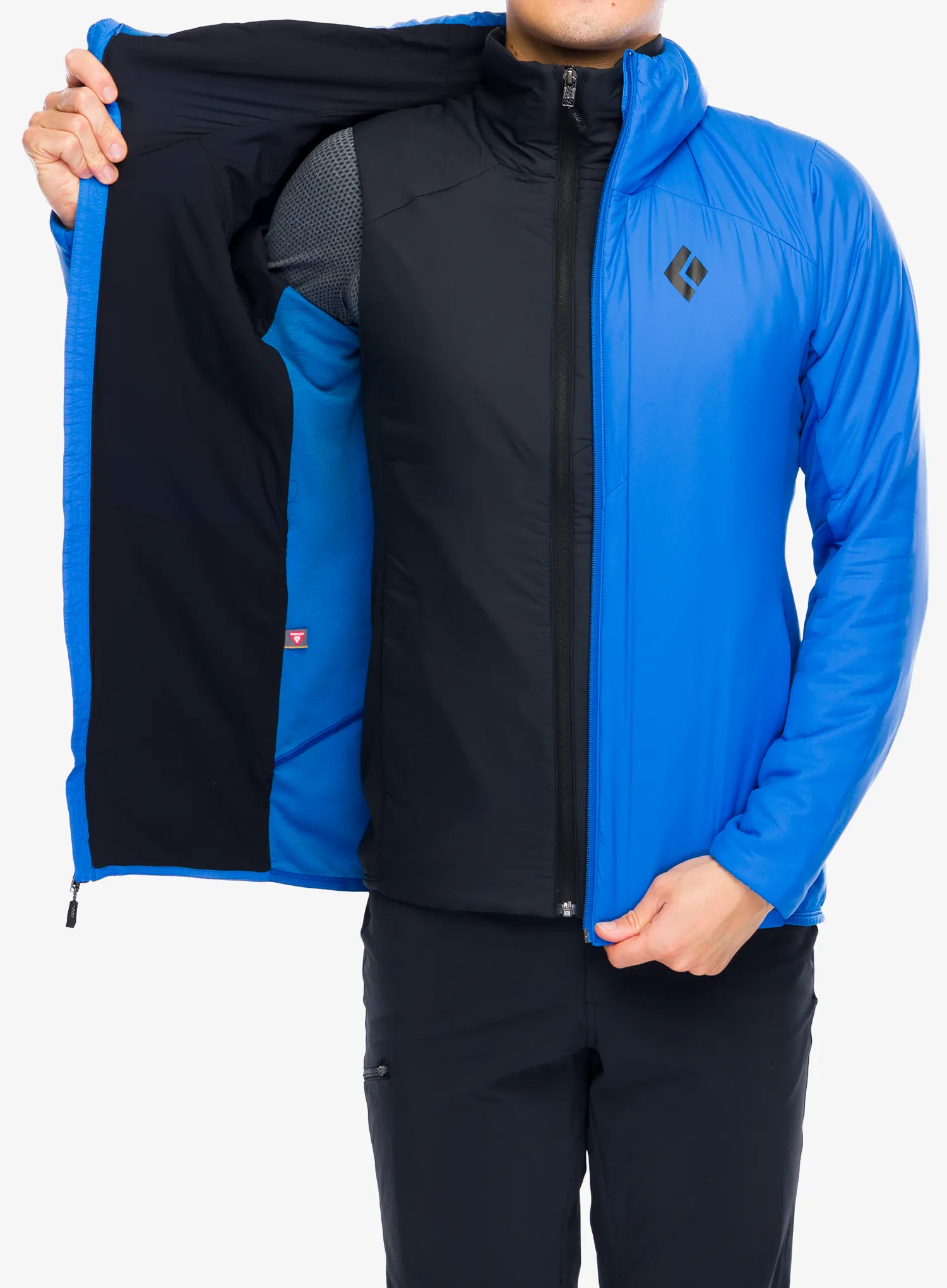 Куртка утеплена Black Diamond First Light Hybrid Hoody - drifter blue