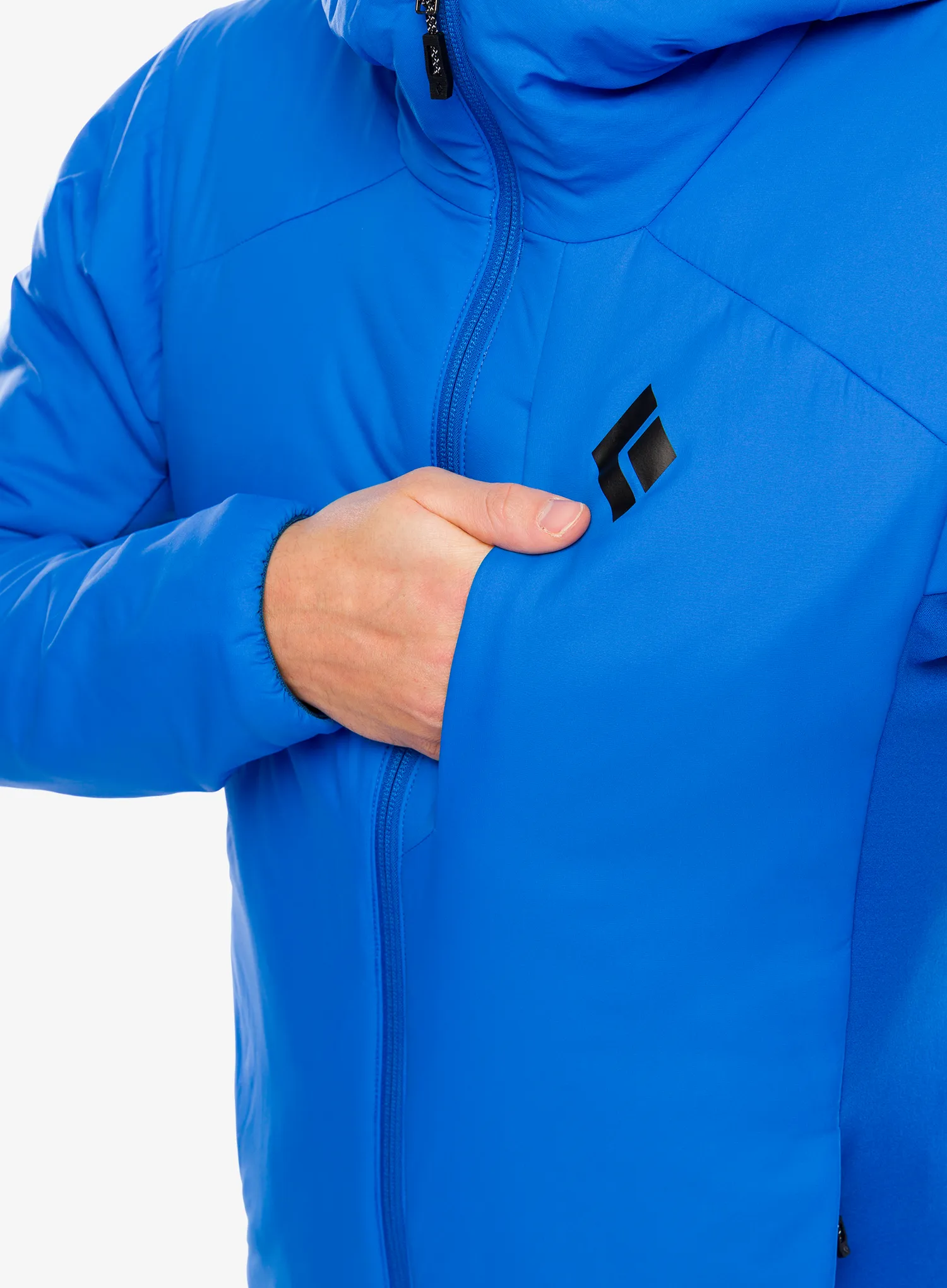 Куртка утеплена Black Diamond First Light Hybrid Hoody - drifter blue