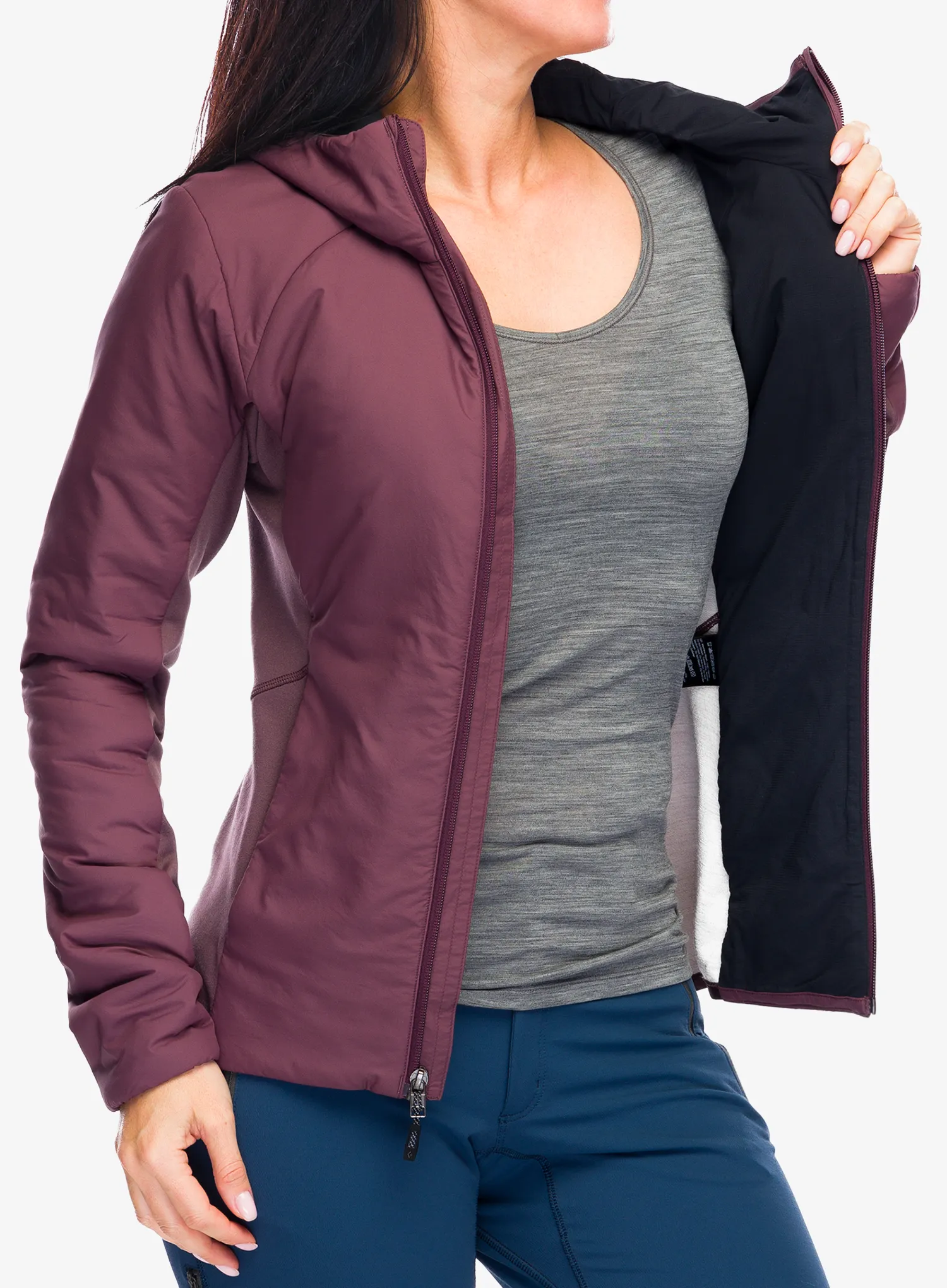 Куртка утеплена жіноча Black Diamond First Light Hybrid Hoody - fig