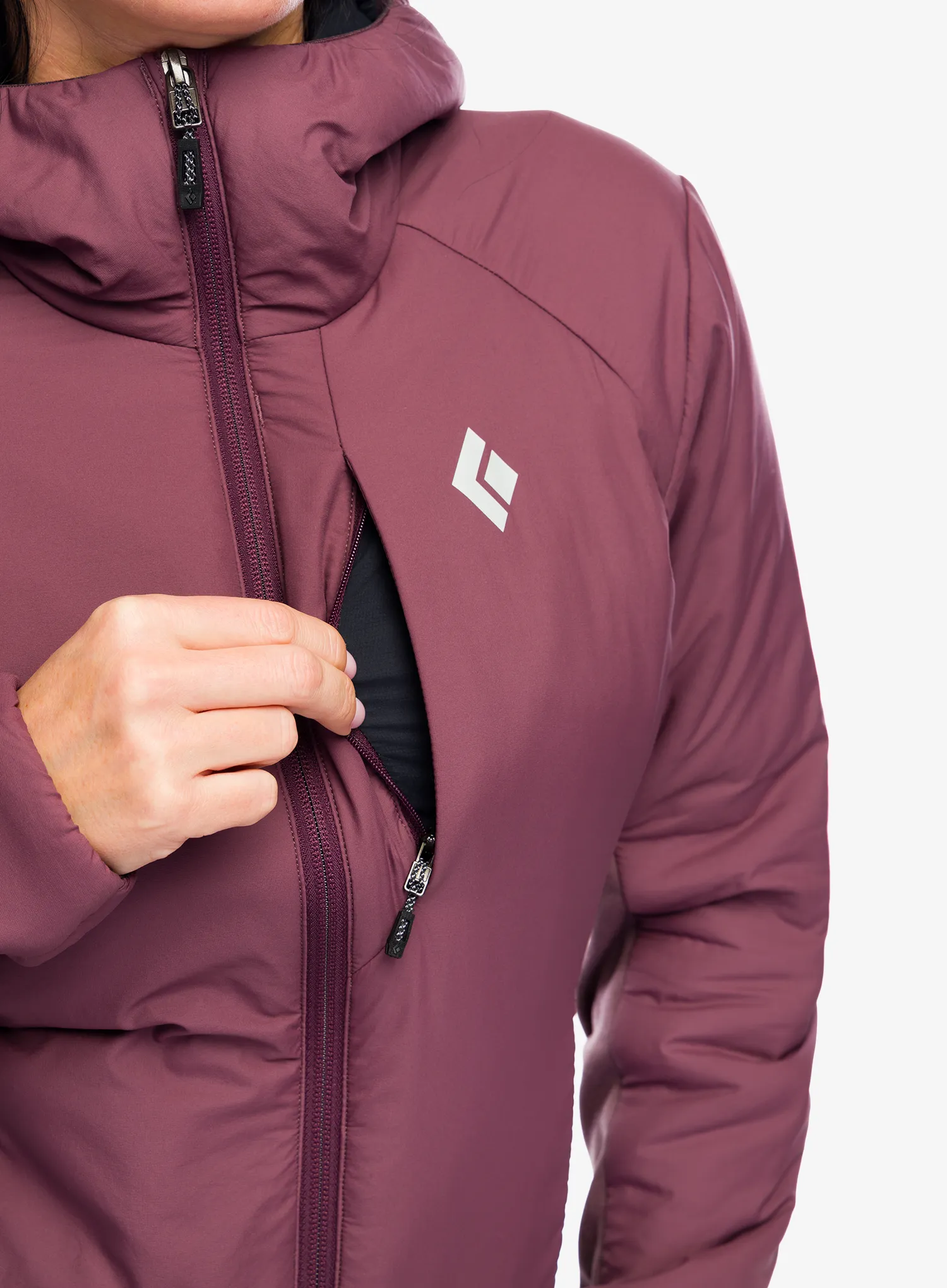 Куртка утеплена жіноча Black Diamond First Light Hybrid Hoody - fig