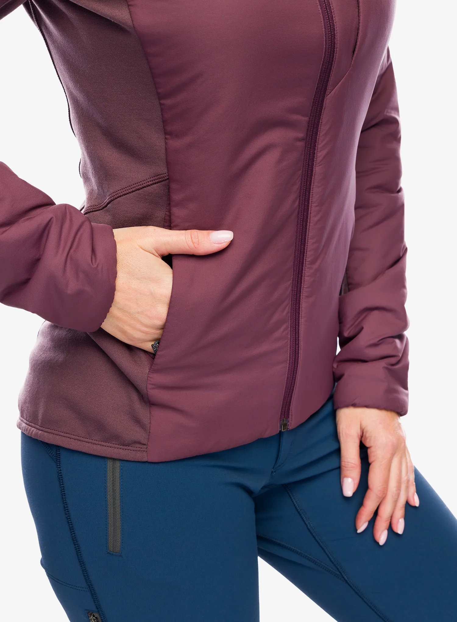 Куртка утеплена жіноча Black Diamond First Light Hybrid Hoody - fig
