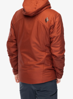 Куртка утеплена Black Diamond First Light Stretch Hoody - iron red