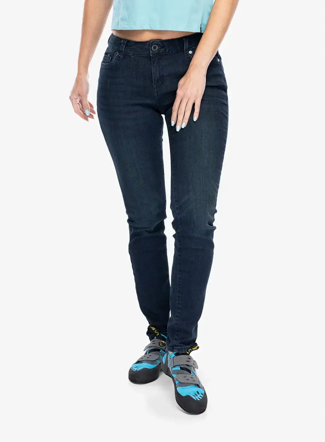 Штани скелелазні жіночі Black Diamond Forged Denim Pants - indigo