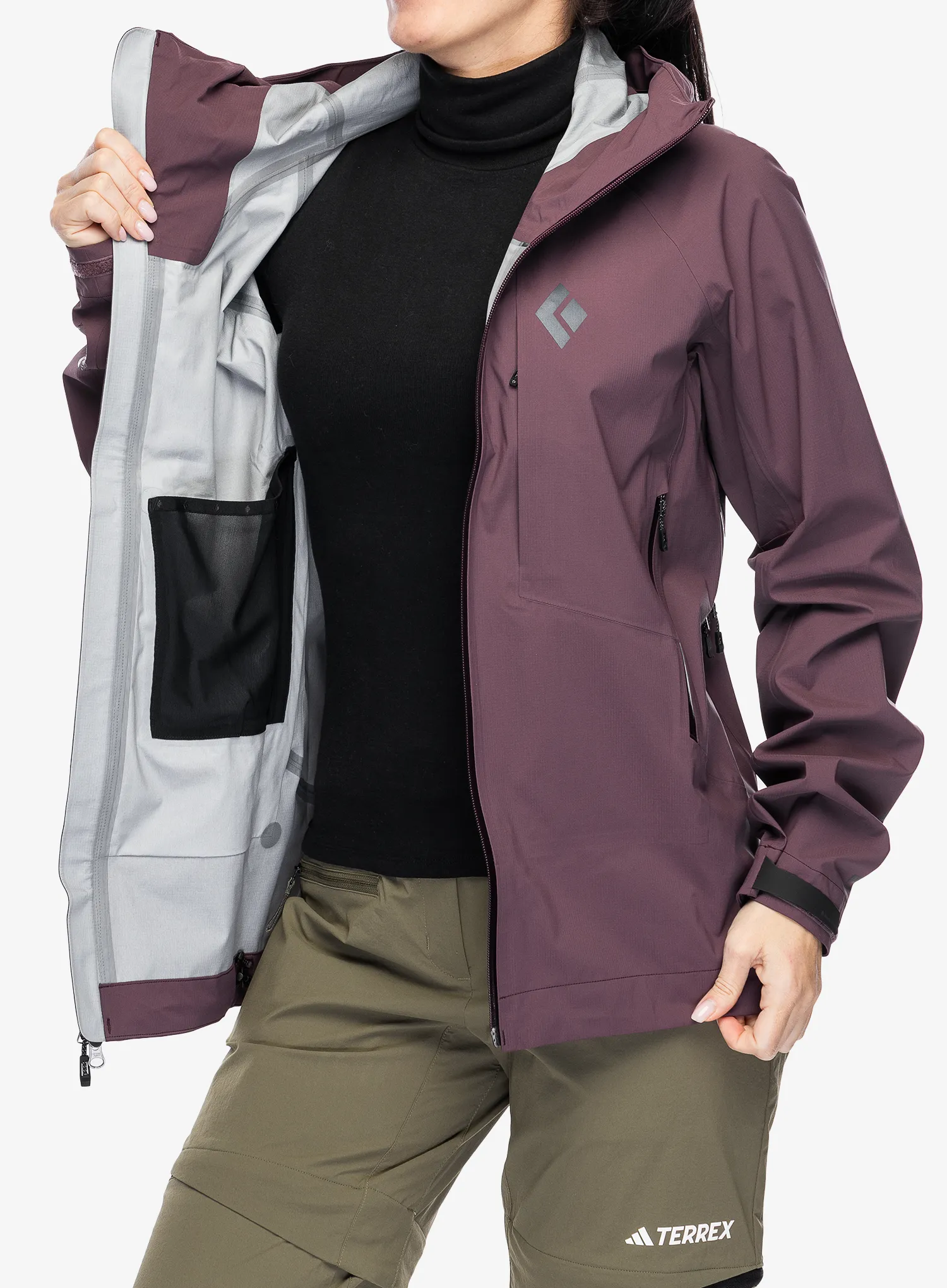 Куртка з мембраною жіноча Black Diamond Highline Stretch Shell - fig