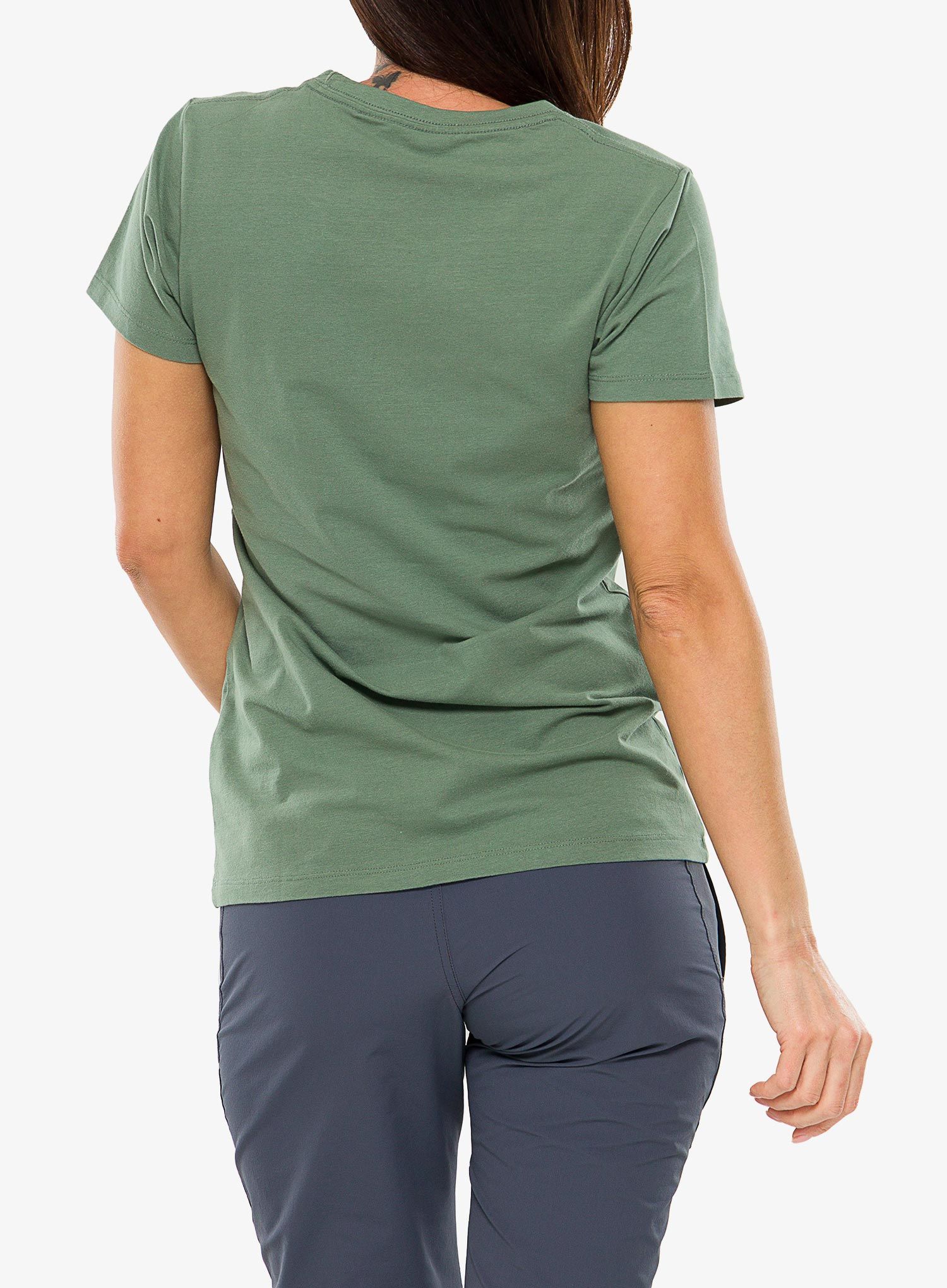Футболка жіноча Black Diamond Leveled Landscape Tee S/S - green
