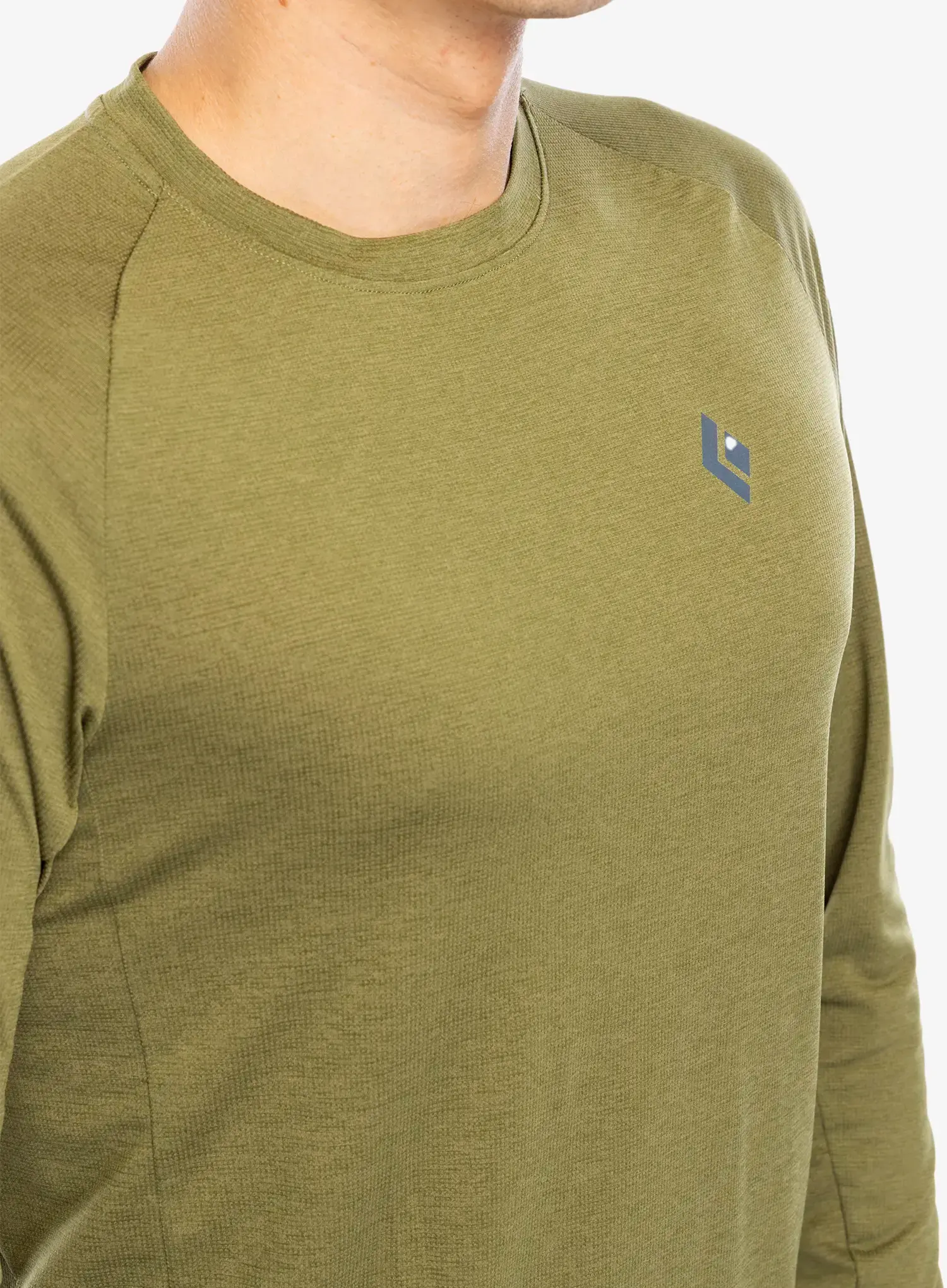 Лонгслів Black Diamond Lightwire Tech Tee L/S - crag gree