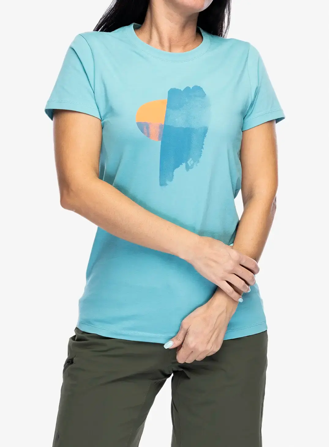 Футболка жіноча Black Diamond Luminary SS Tee - coastal blue