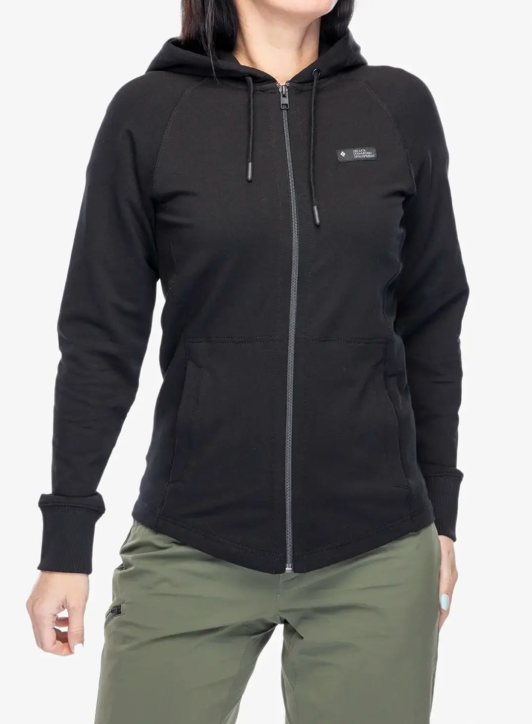 Кофта з каптуром жіноча Black Diamond Mountain Transparency FZ Hoody - black