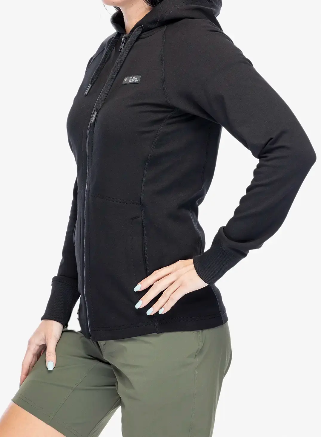 Кофта з каптуром жіноча Black Diamond Mountain Transparency FZ Hoody - black