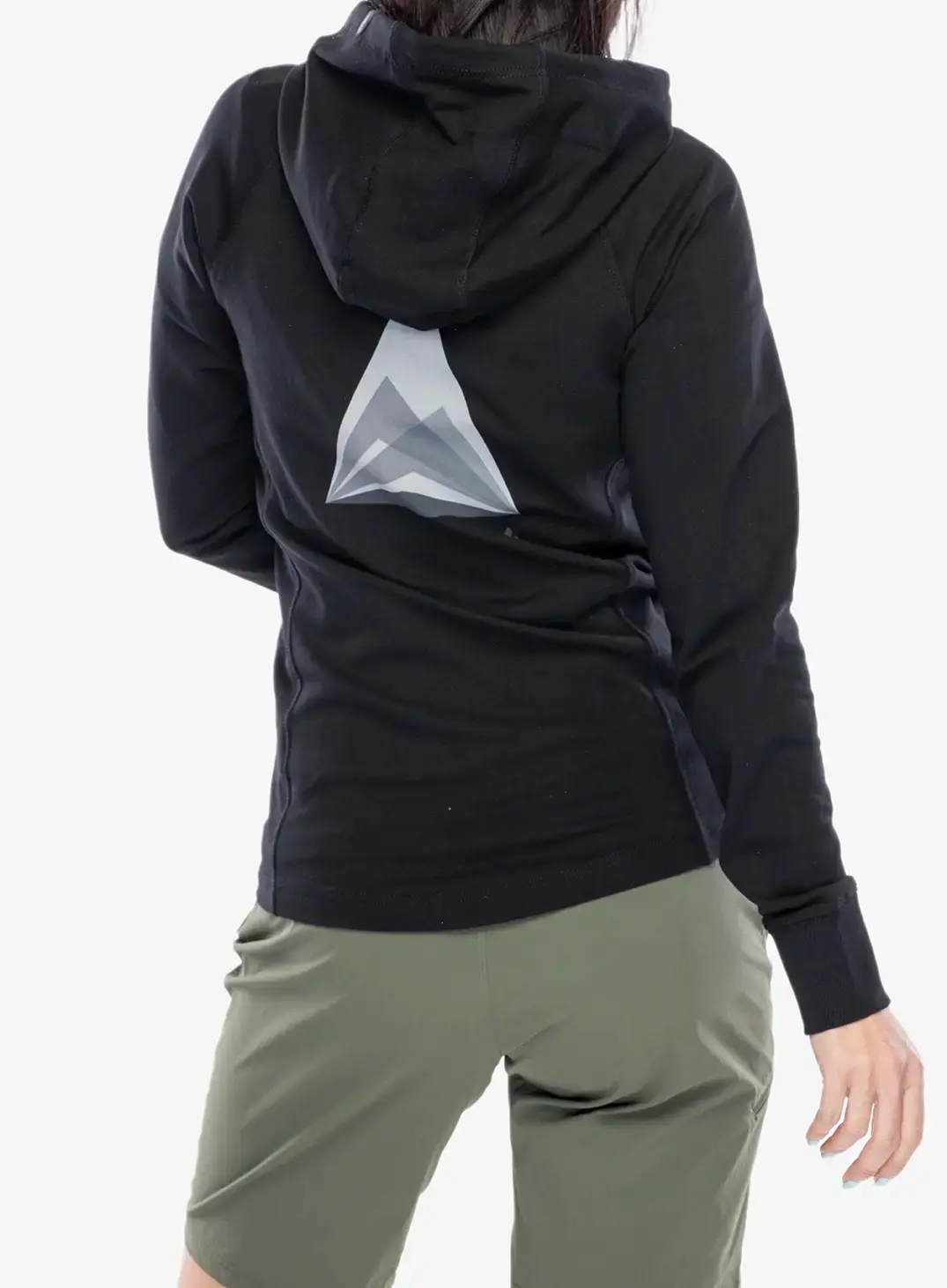 Кофта з каптуром жіноча Black Diamond Mountain Transparency FZ Hoody - black