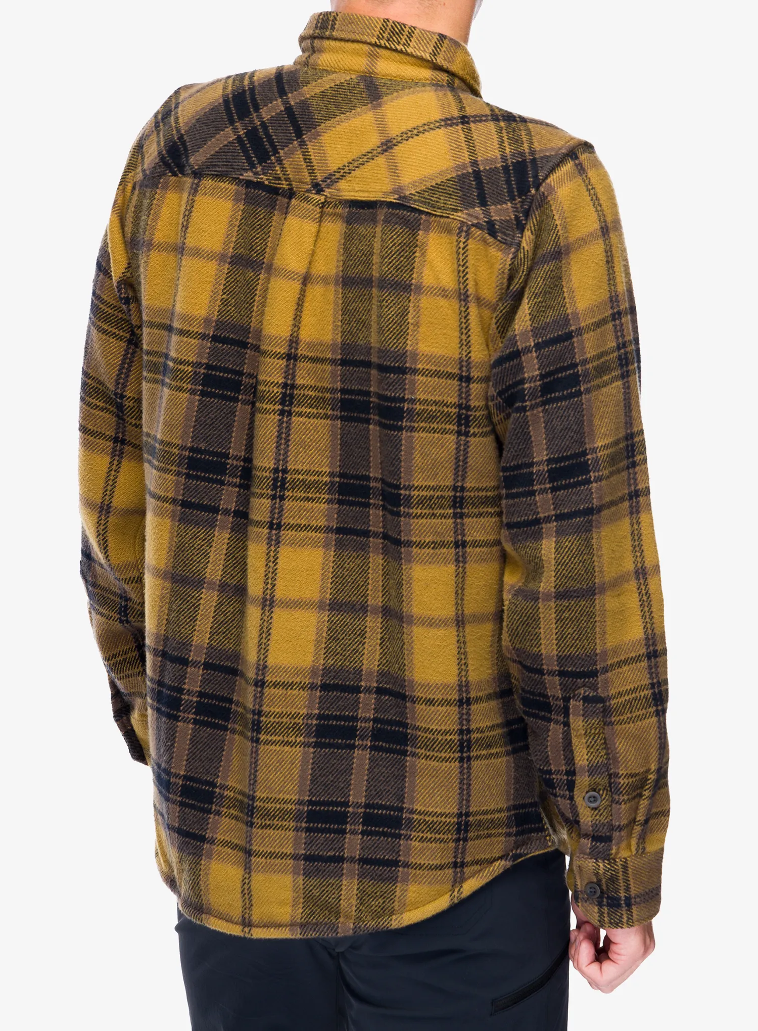 Сорочка Black Diamond Project Heavy Flannel - flax/black plaid