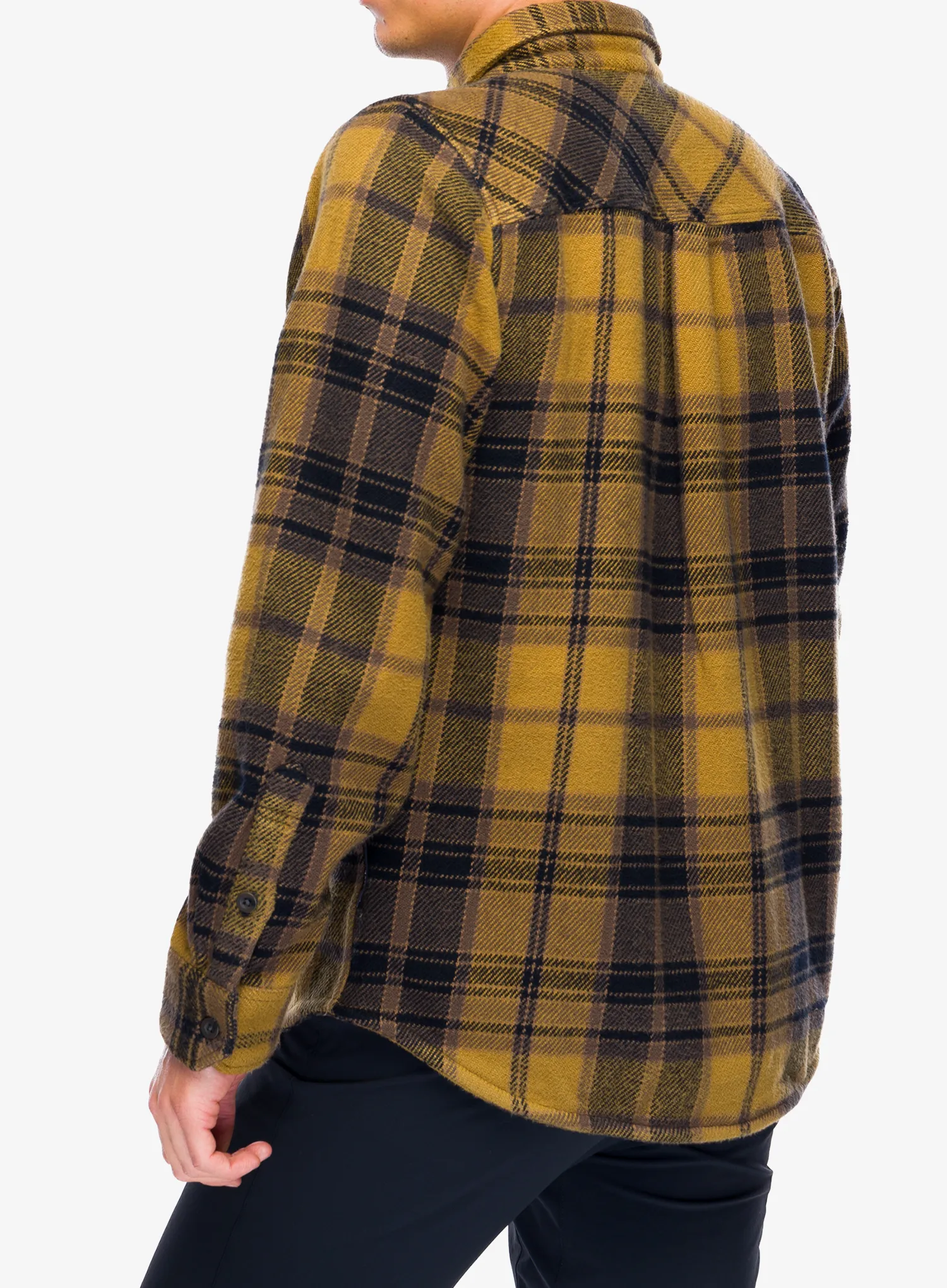 Сорочка Black Diamond Project Heavy Flannel - flax/black plaid