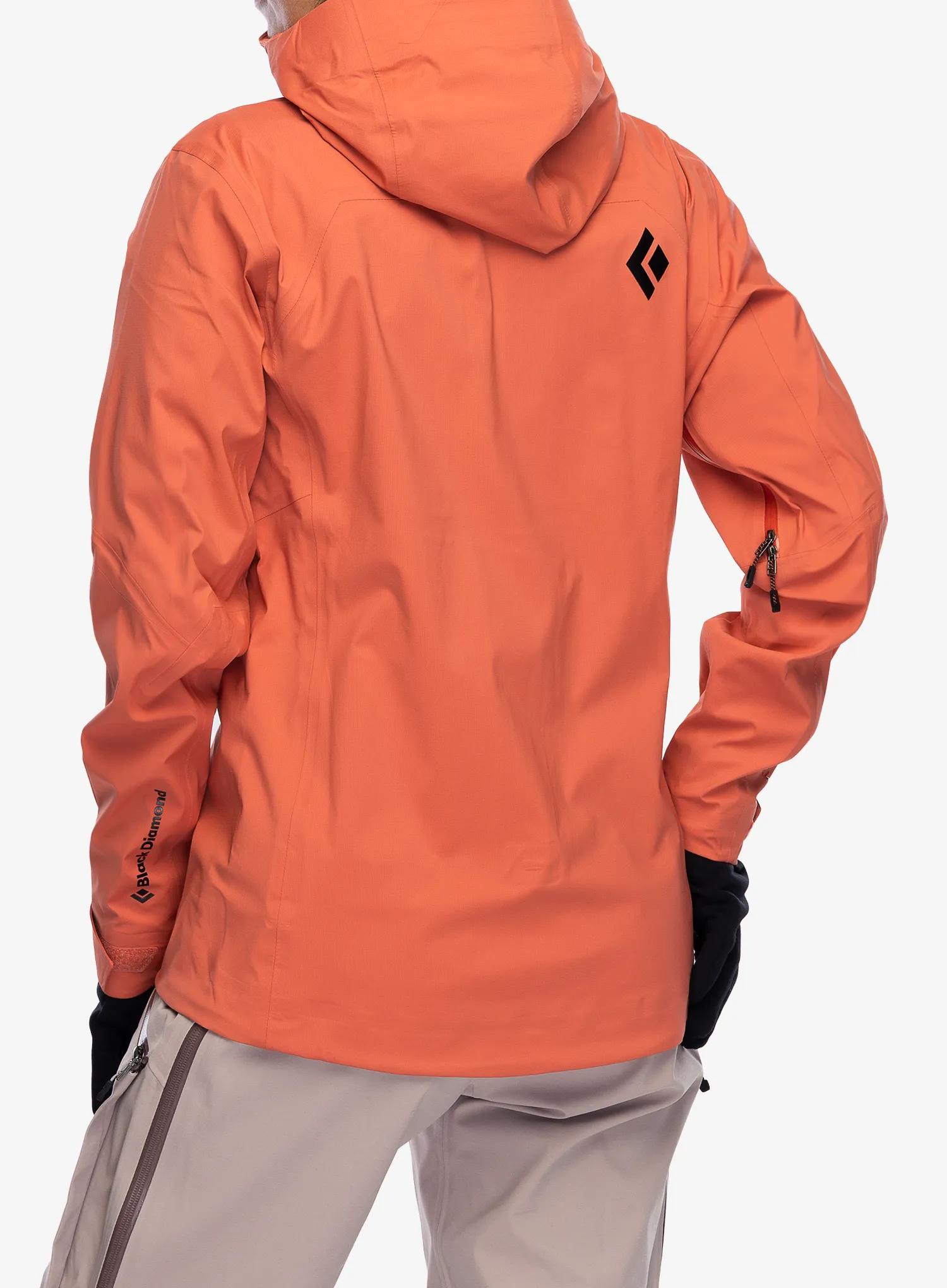 Куртка з мембраною жіноча Black Diamond Recon LT Shell - baja sunrise