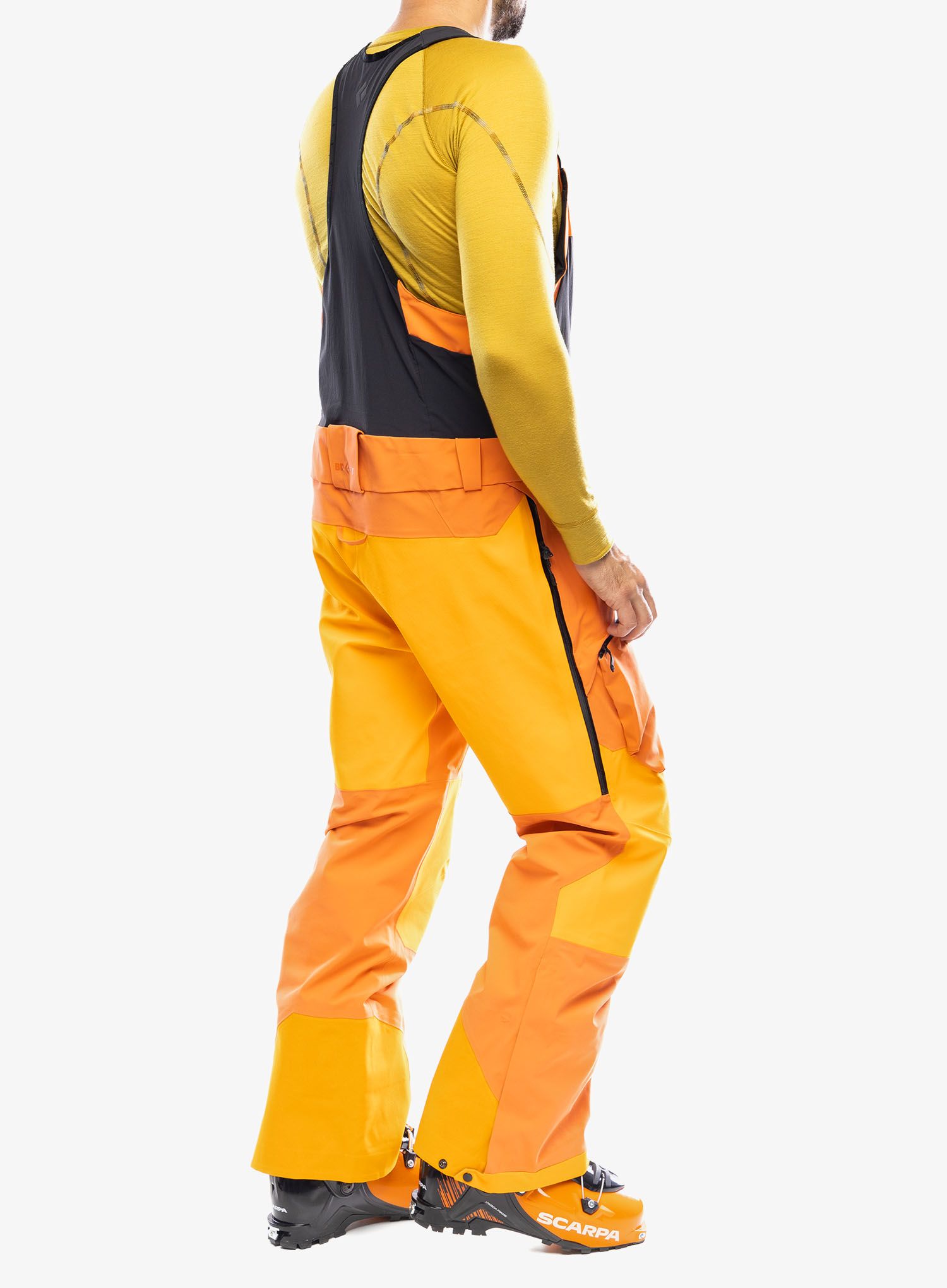Штани Black Diamond Recon Stretch Pro Bibs - vd orange/flame orange