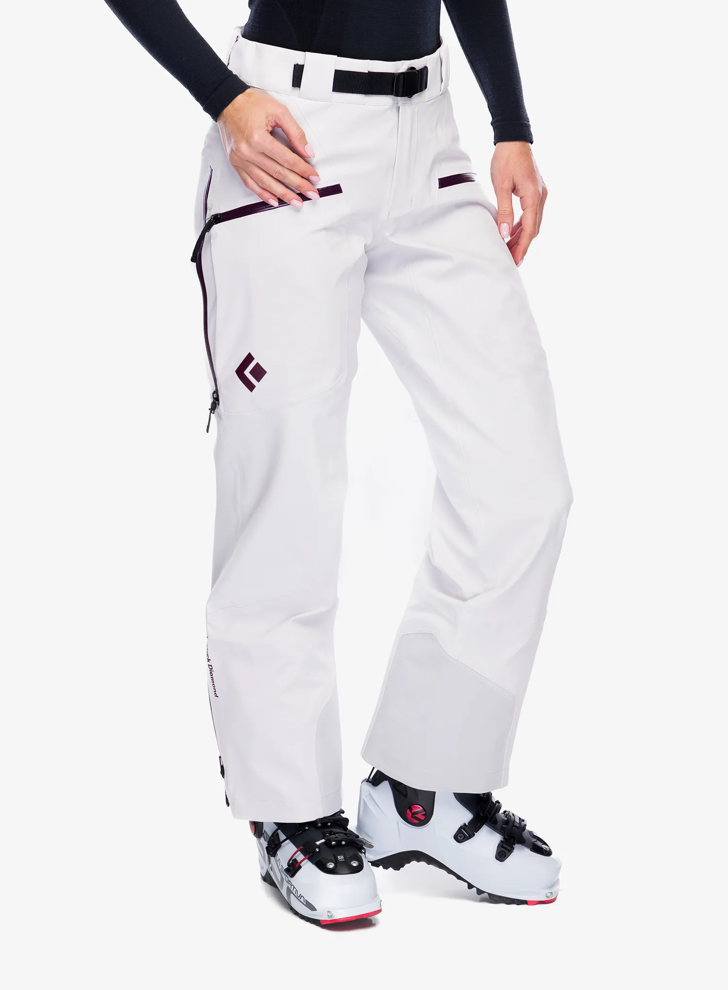 Штани лижні жіночі Black Diamond Recon Stretch Ski Pants - ice pink
