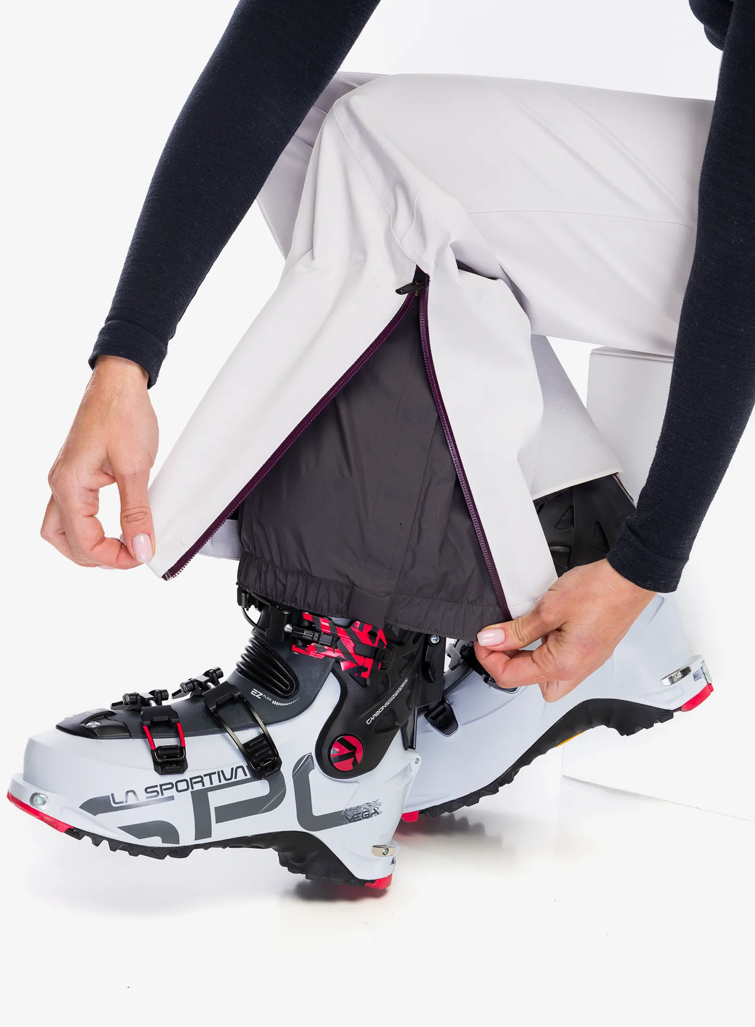 Штани лижні жіночі Black Diamond Recon Stretch Ski Pants - ice pink