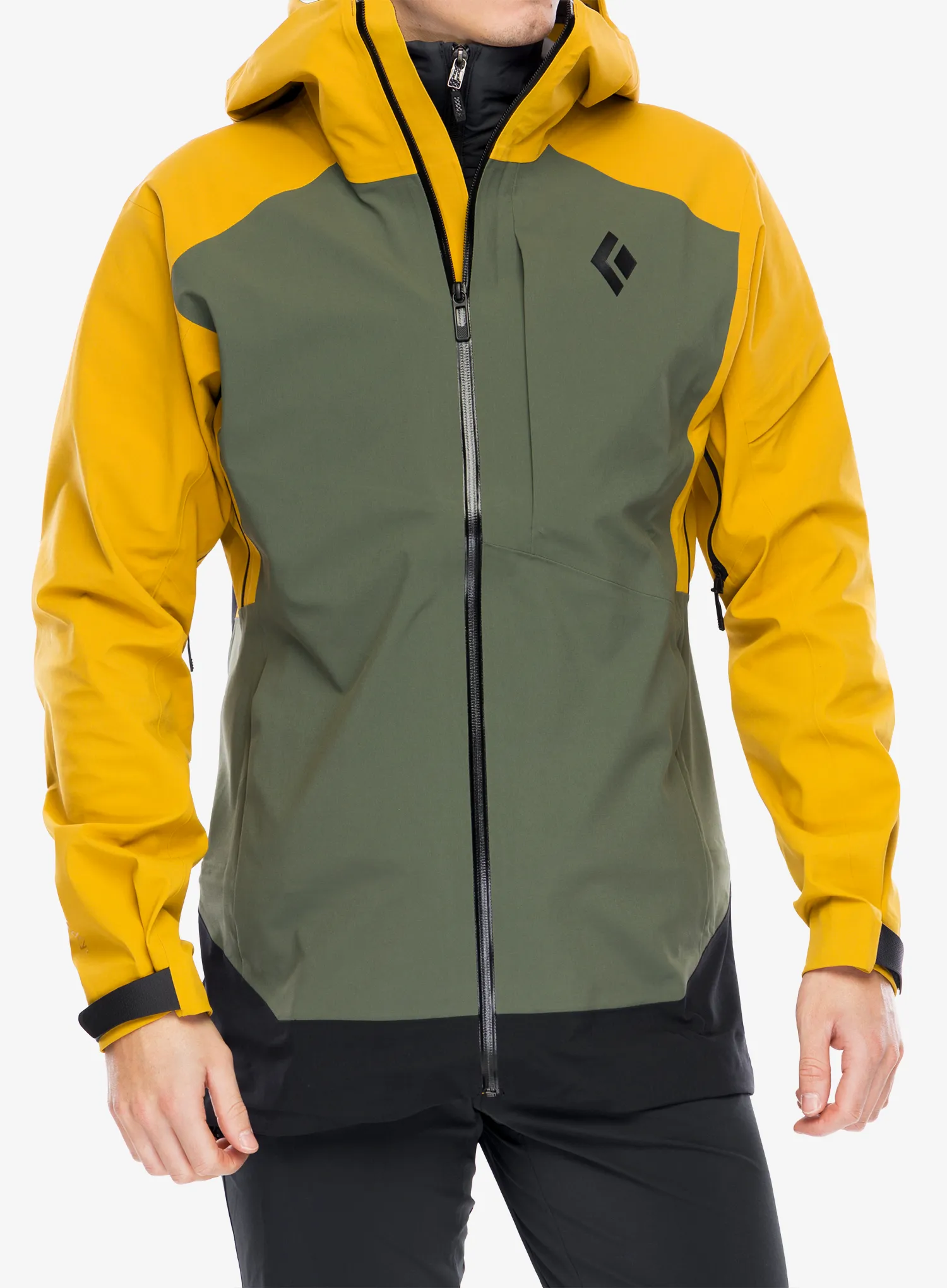 Куртка Black Diamond Recon Stretch Ski Shell - amber/tundra/black