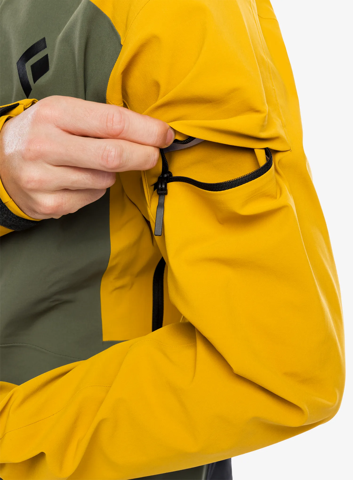 Куртка Black Diamond Recon Stretch Ski Shell - amber/tundra/black