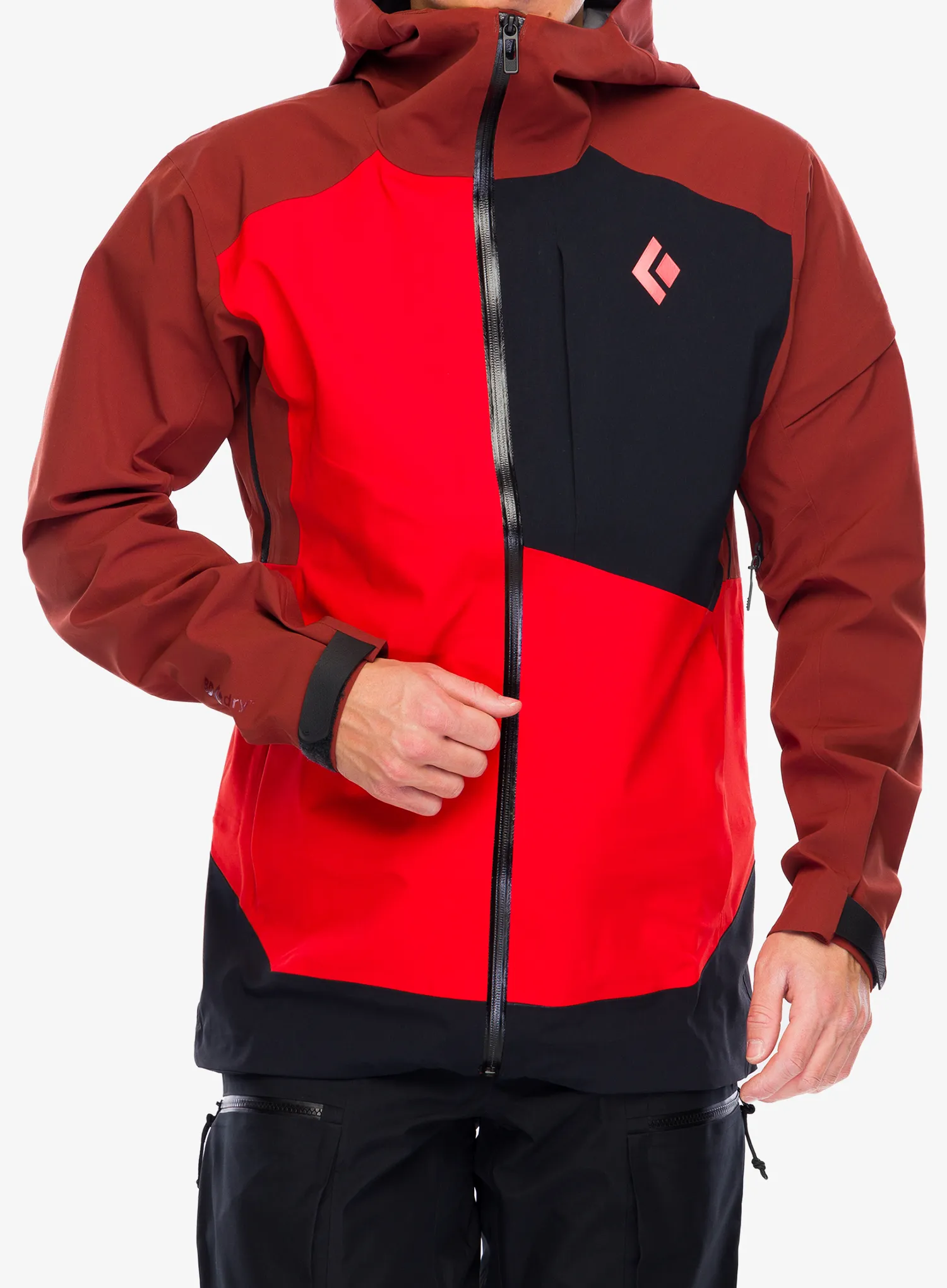 Куртка Black Diamond Recon Stretch Ski Shell - mulled cider/black/octane