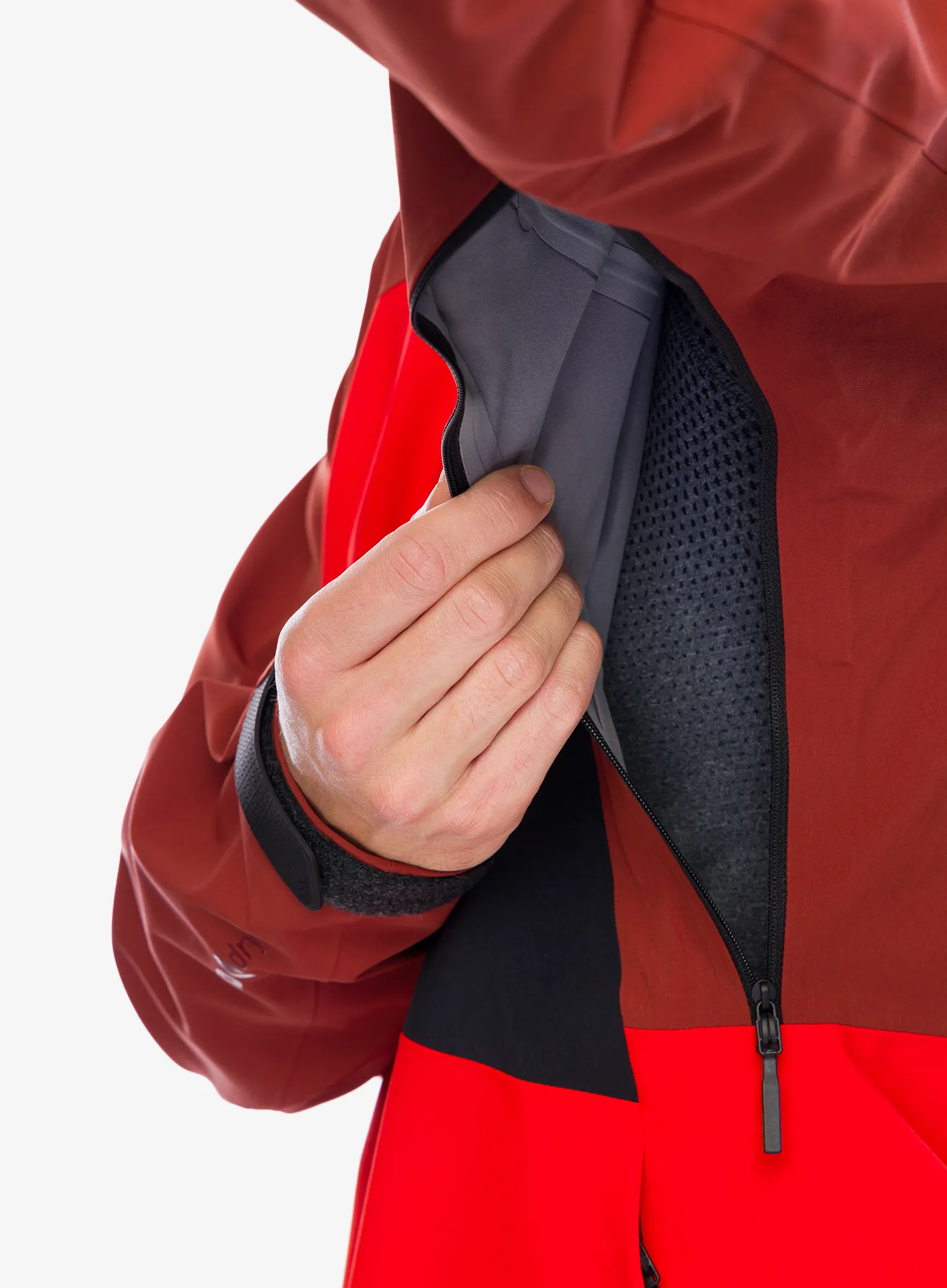Куртка Black Diamond Recon Stretch Ski Shell - mulled cider/black/octane