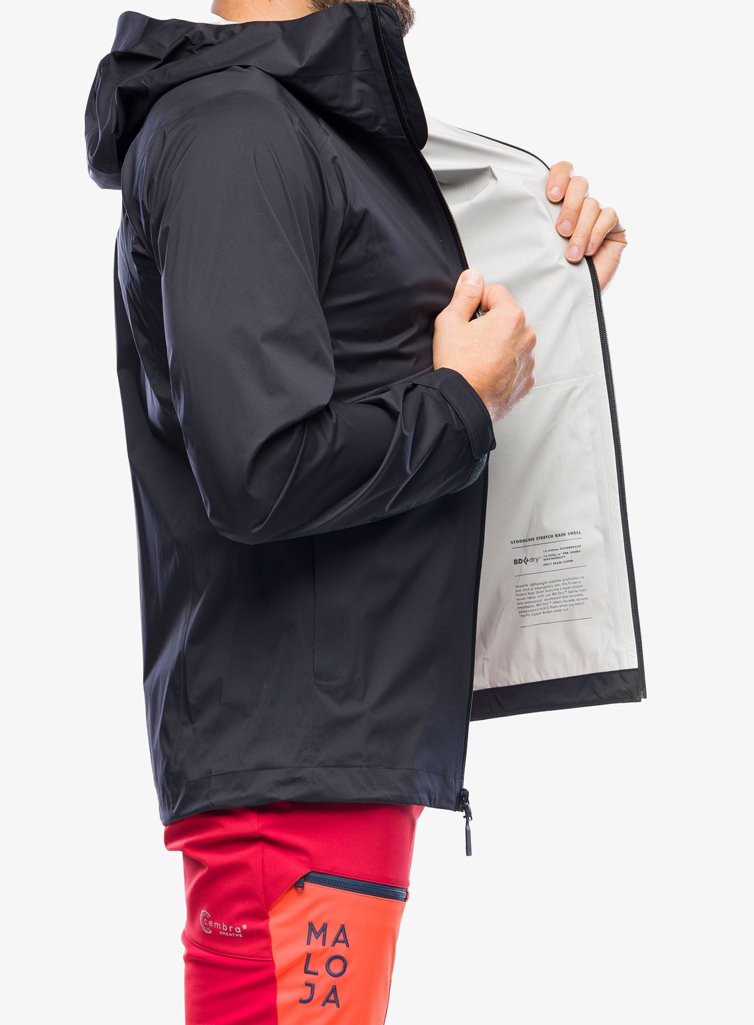 Куртка Black Diamond StormLine Stretch Rain Shell - black