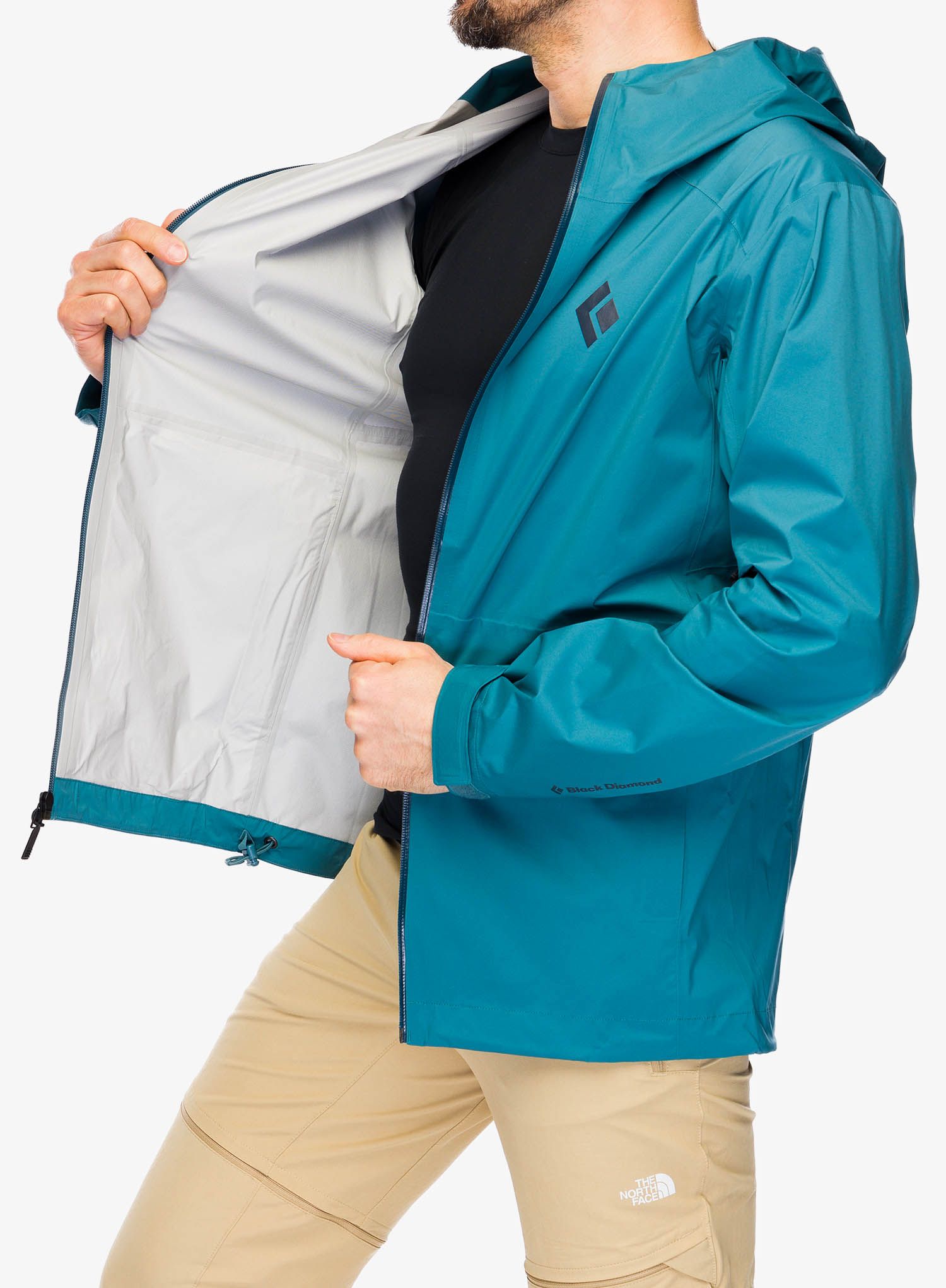 Куртка Black Diamond StormLine Stretch Rain Shell - creek blue