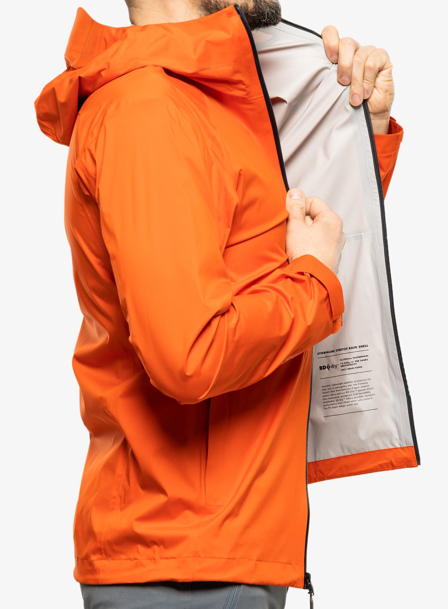 Куртка Black Diamond StormLine Stretch Rain Shell - octane