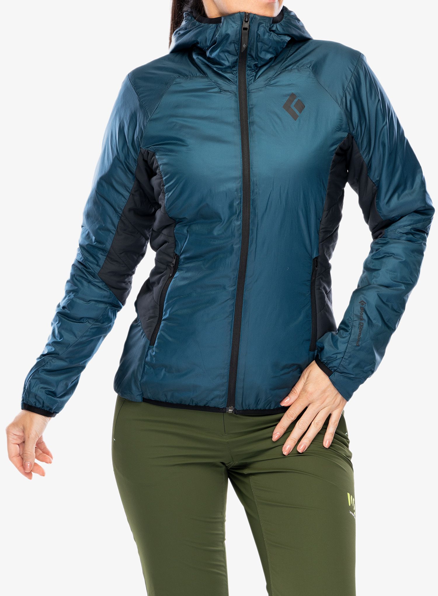 Куртка утеплена Black Diamond Vision Hybrid Hoody - azurite