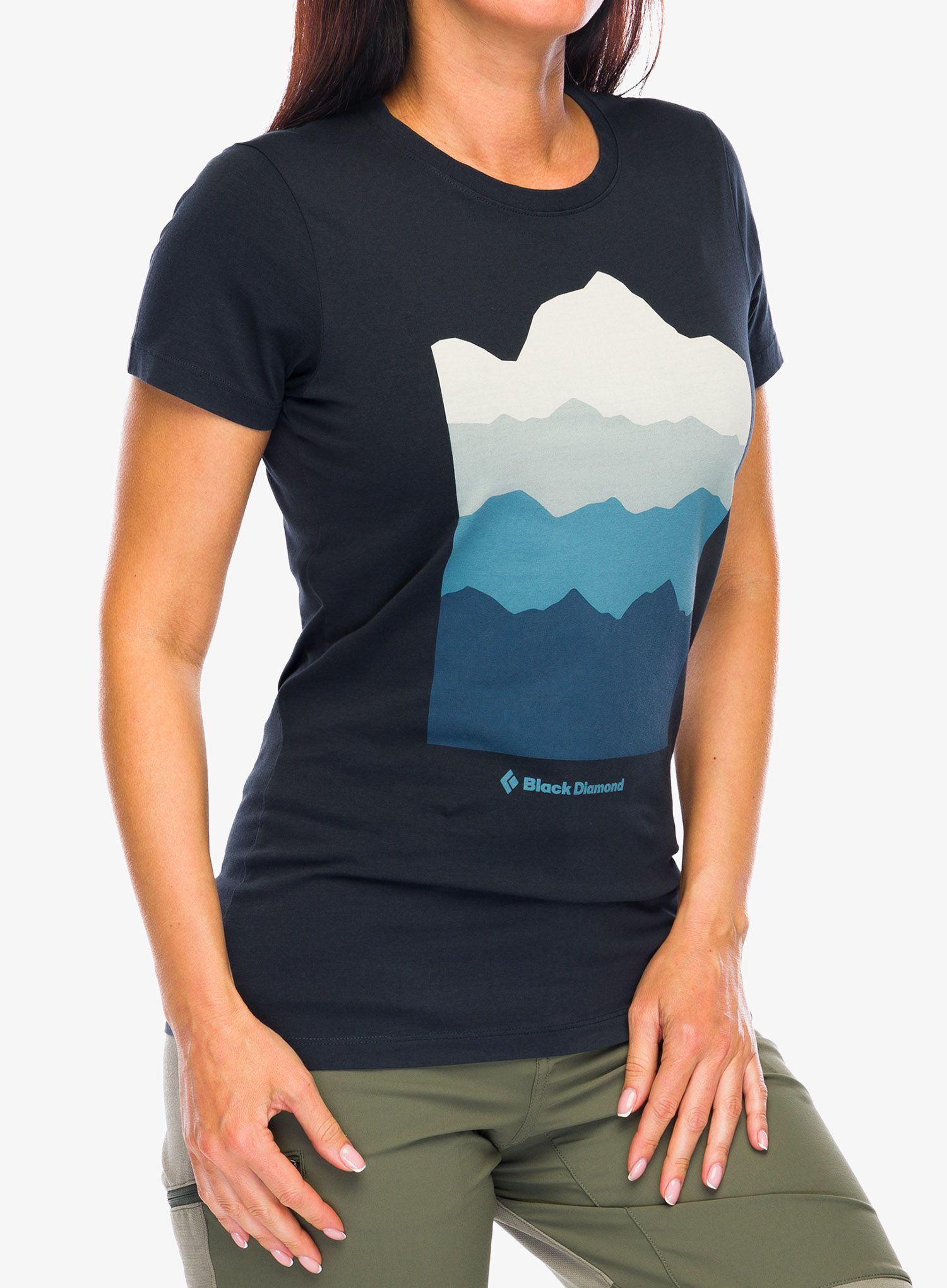 Футболка жіноча Black Diamond Vista Tee - eclipse