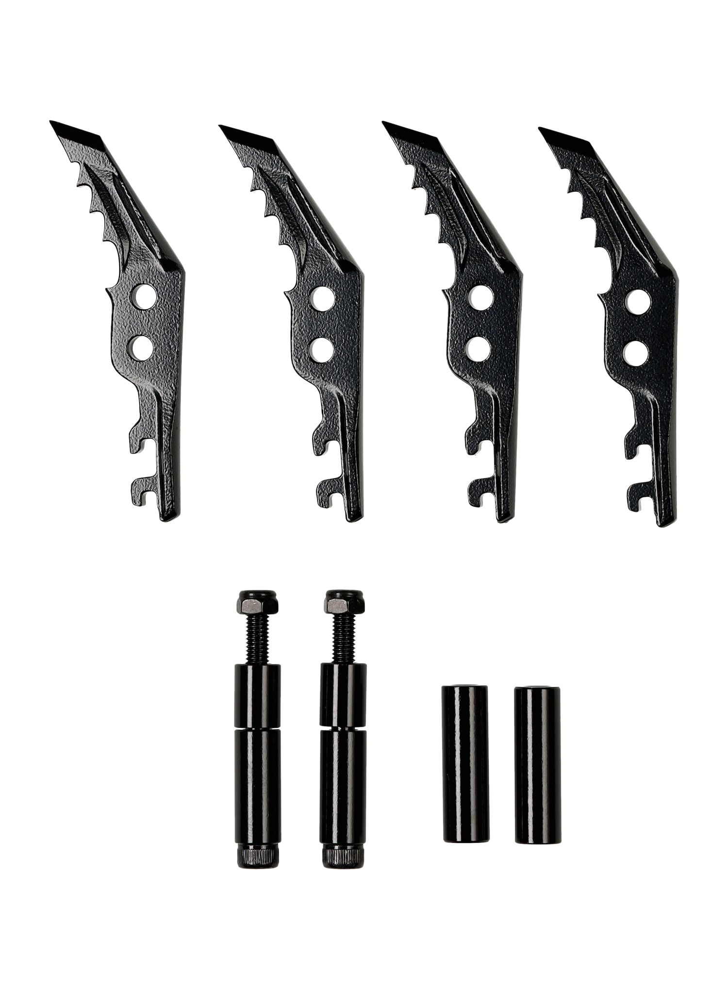 Передні зуби для кішок Blue Ice Front Points Harfang Tech - black