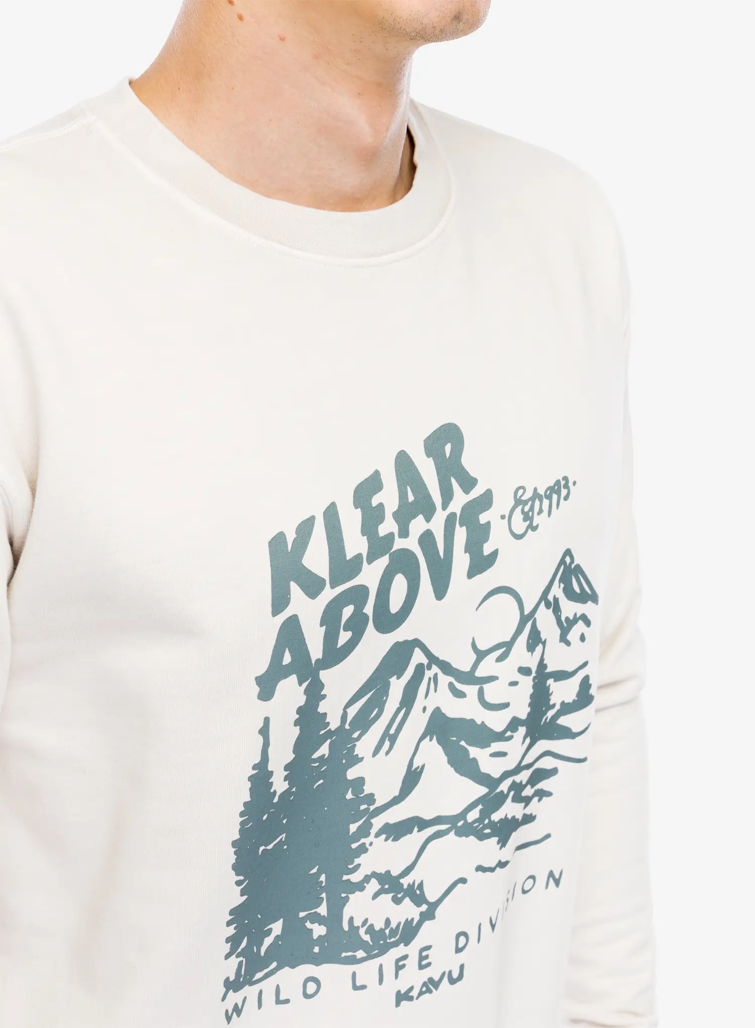 Кофта без каптура Kavu Core Crew - oatmeal
