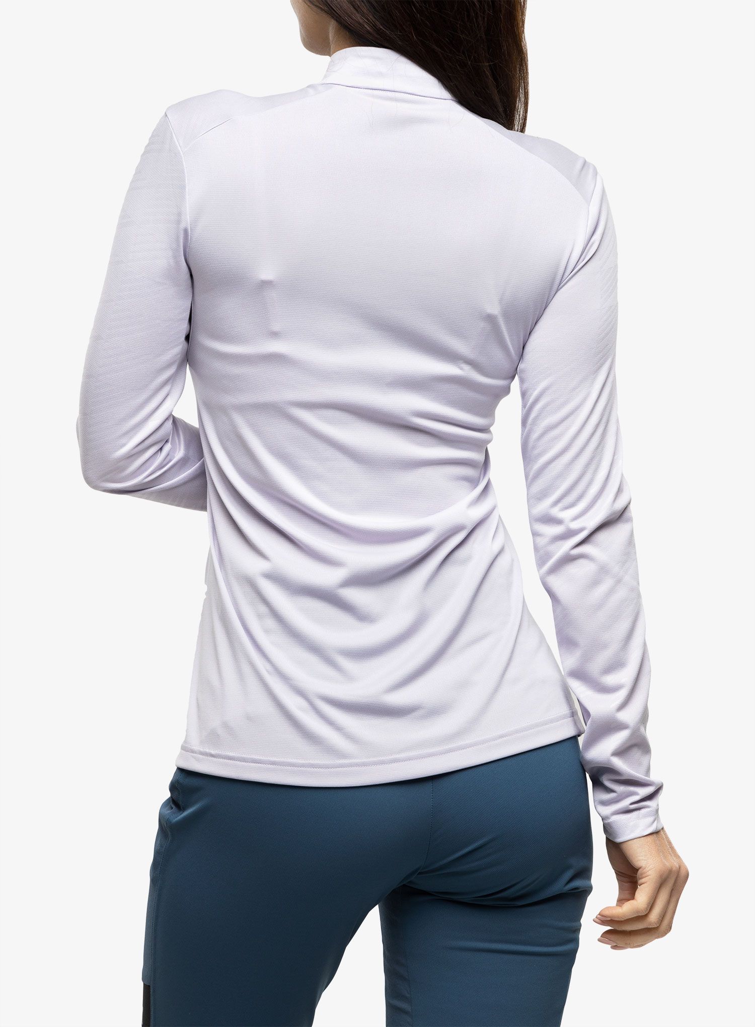 Кофта жіноча без каптура adidas TERREX Multi Half-Zip LS Tee - silver dawn