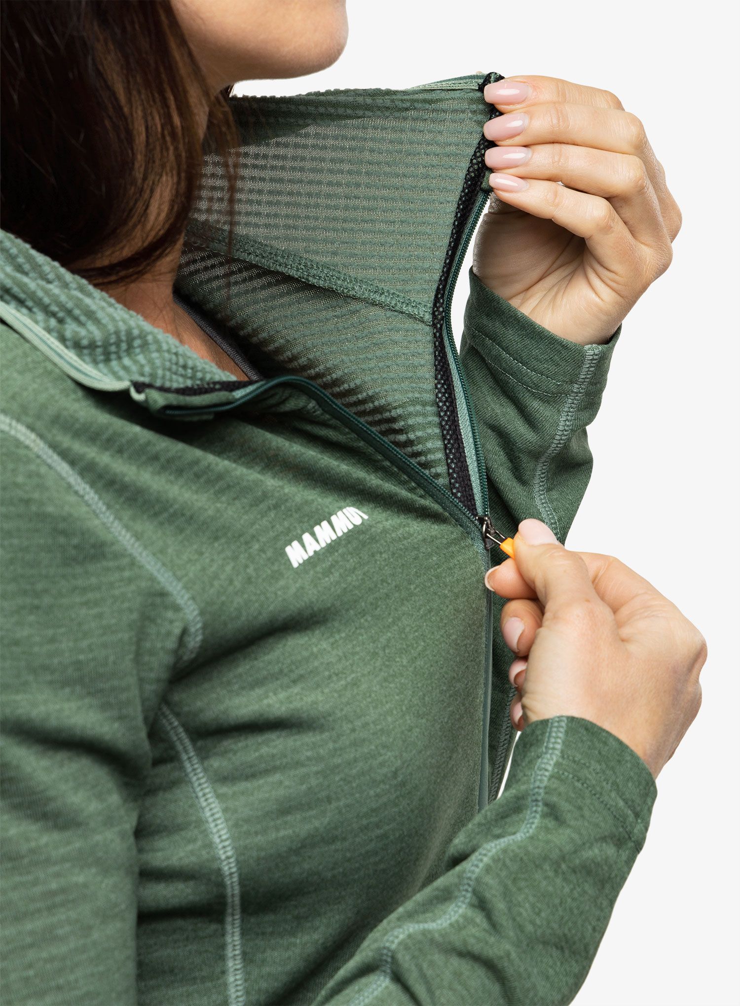 Кофта жіноча Mammut Aenergy Light ML Hooded Jacket - dark jade