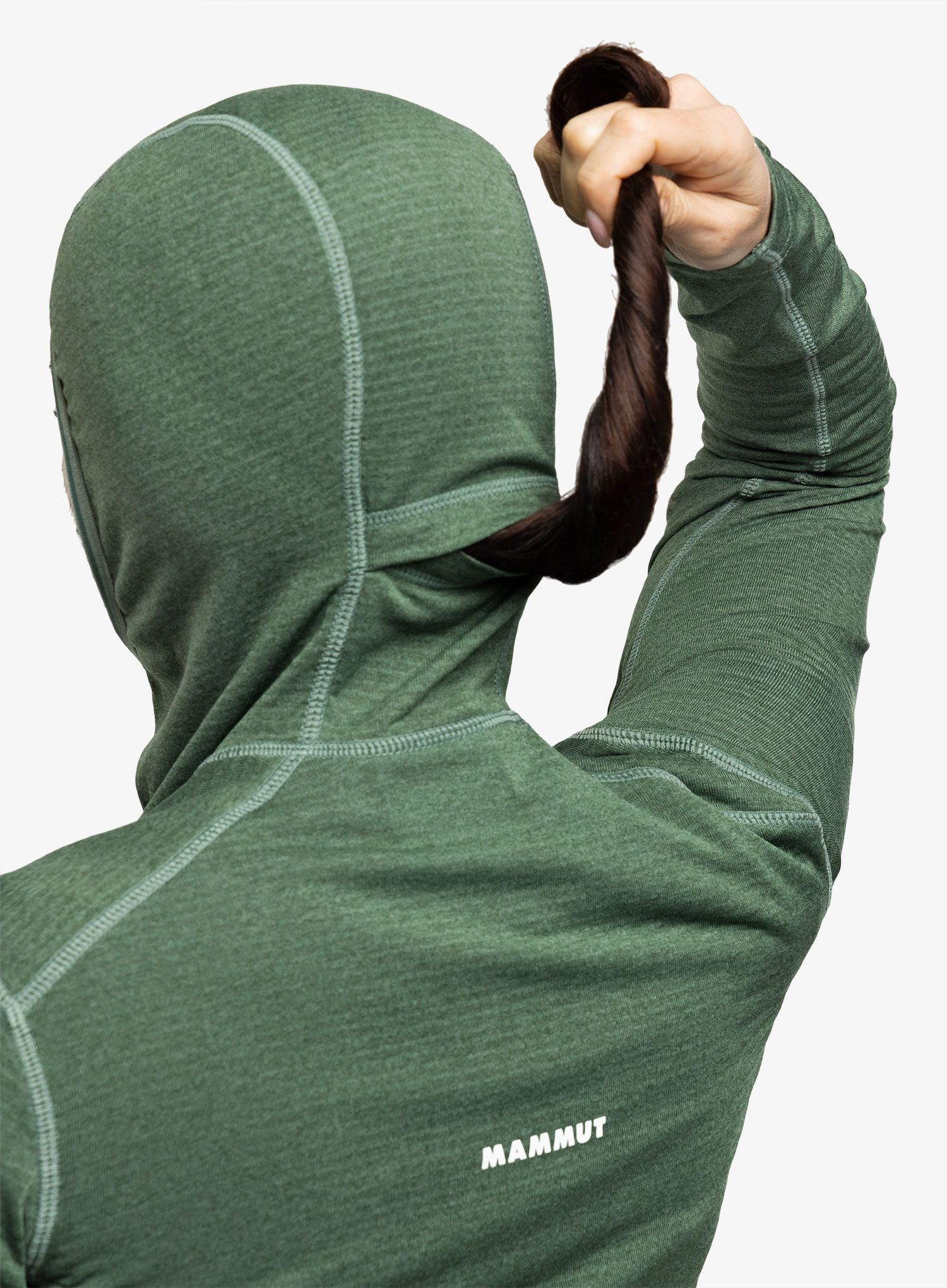 Кофта жіноча Mammut Aenergy Light ML Hooded Jacket - dark jade