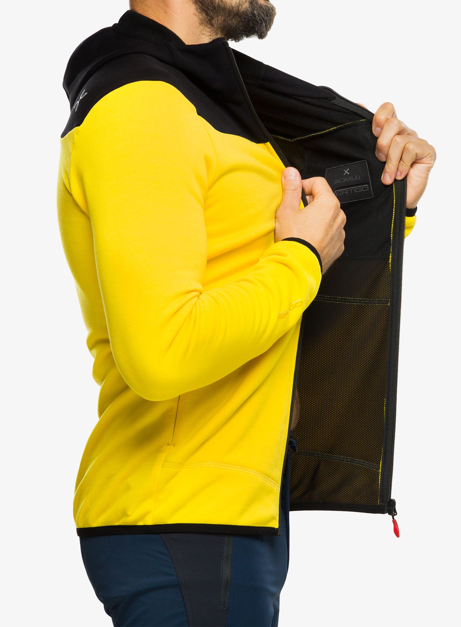 Кофта флісова Montura Altitude Maglia - yellow