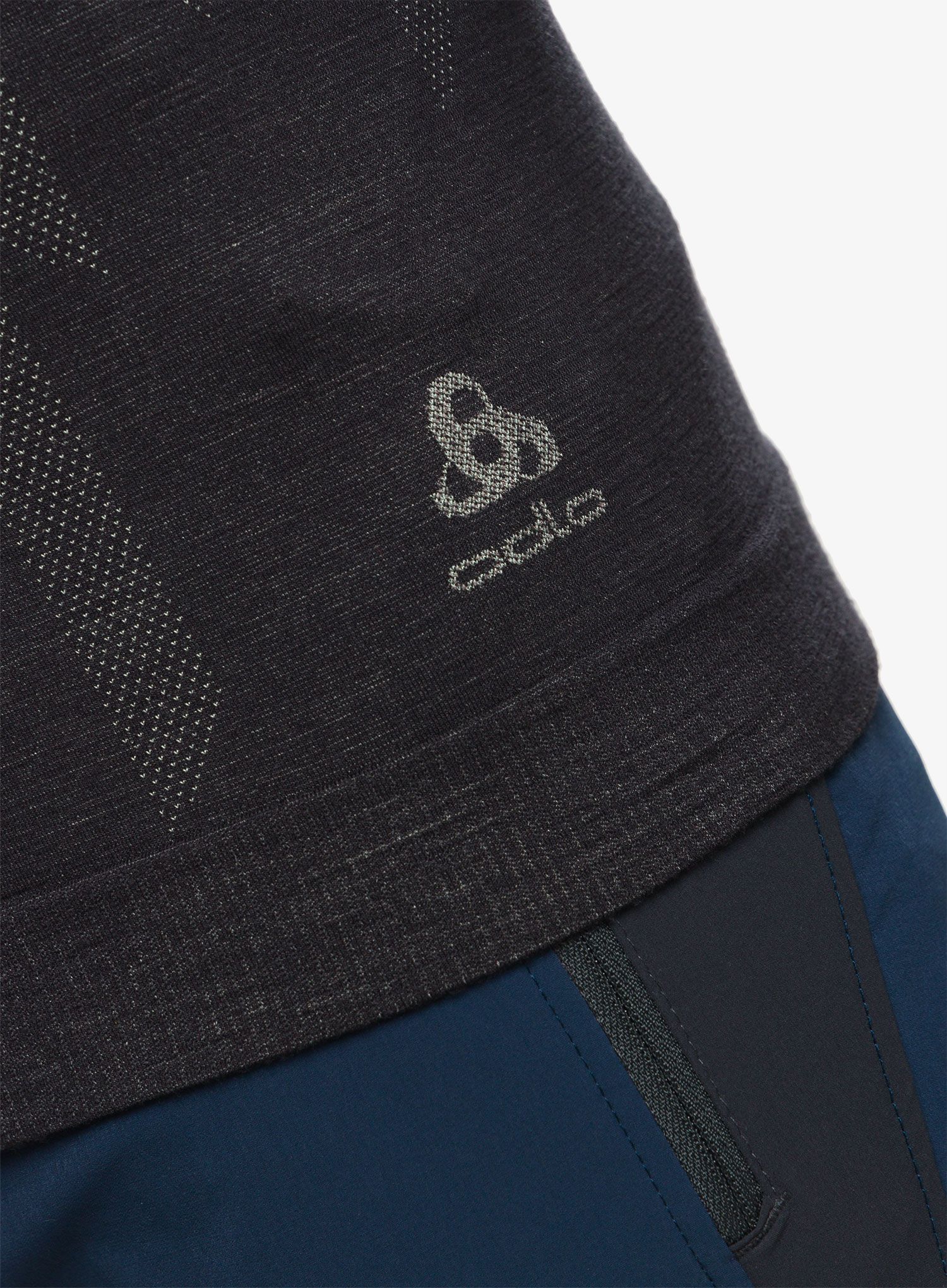 Термокофта Odlo Kinship PW 200 BL Top Crew Neck LS - black melange